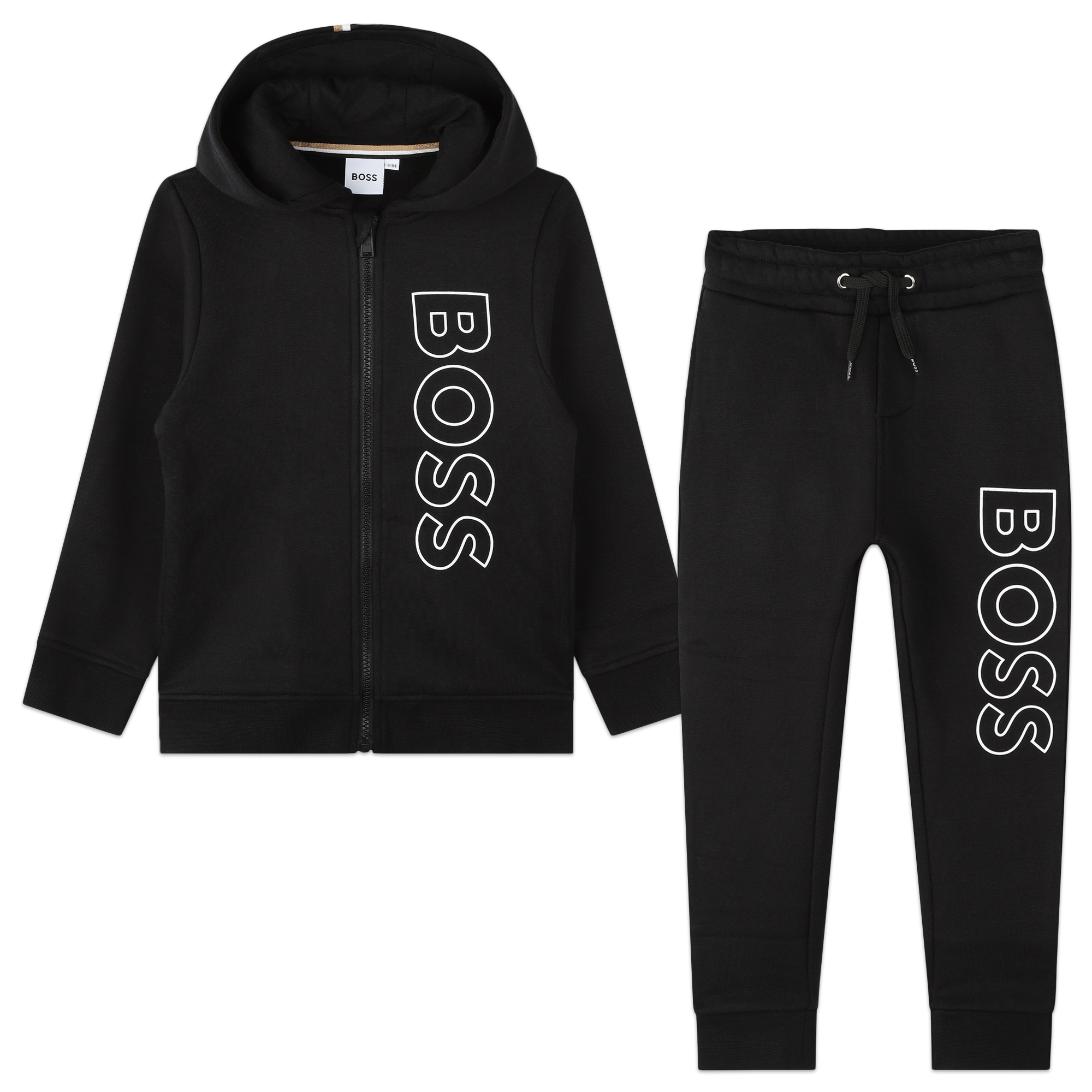 Joggingpak met logo BOSS Voor