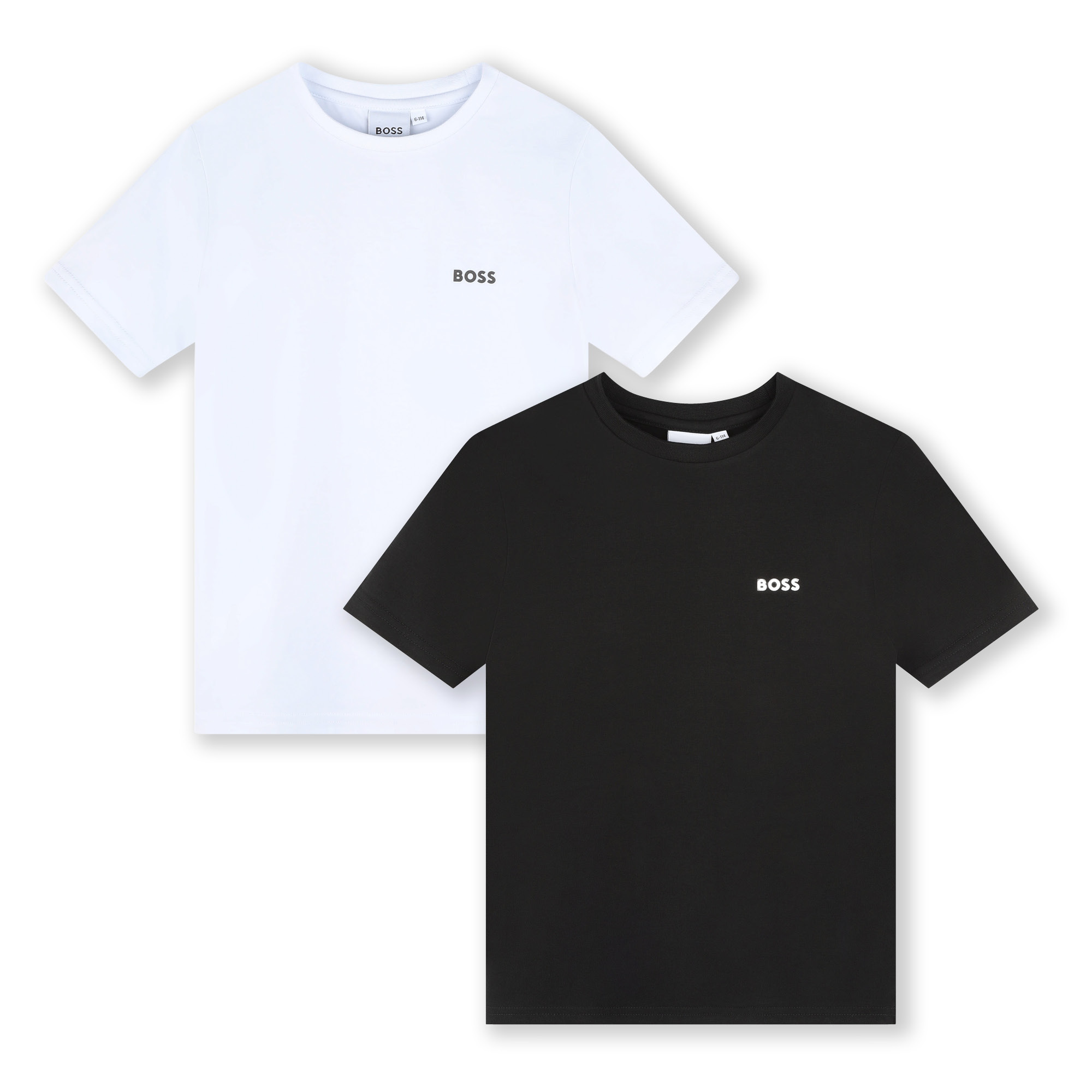 Lot de 2 T-shirts imprimés BOSS pour GARCON