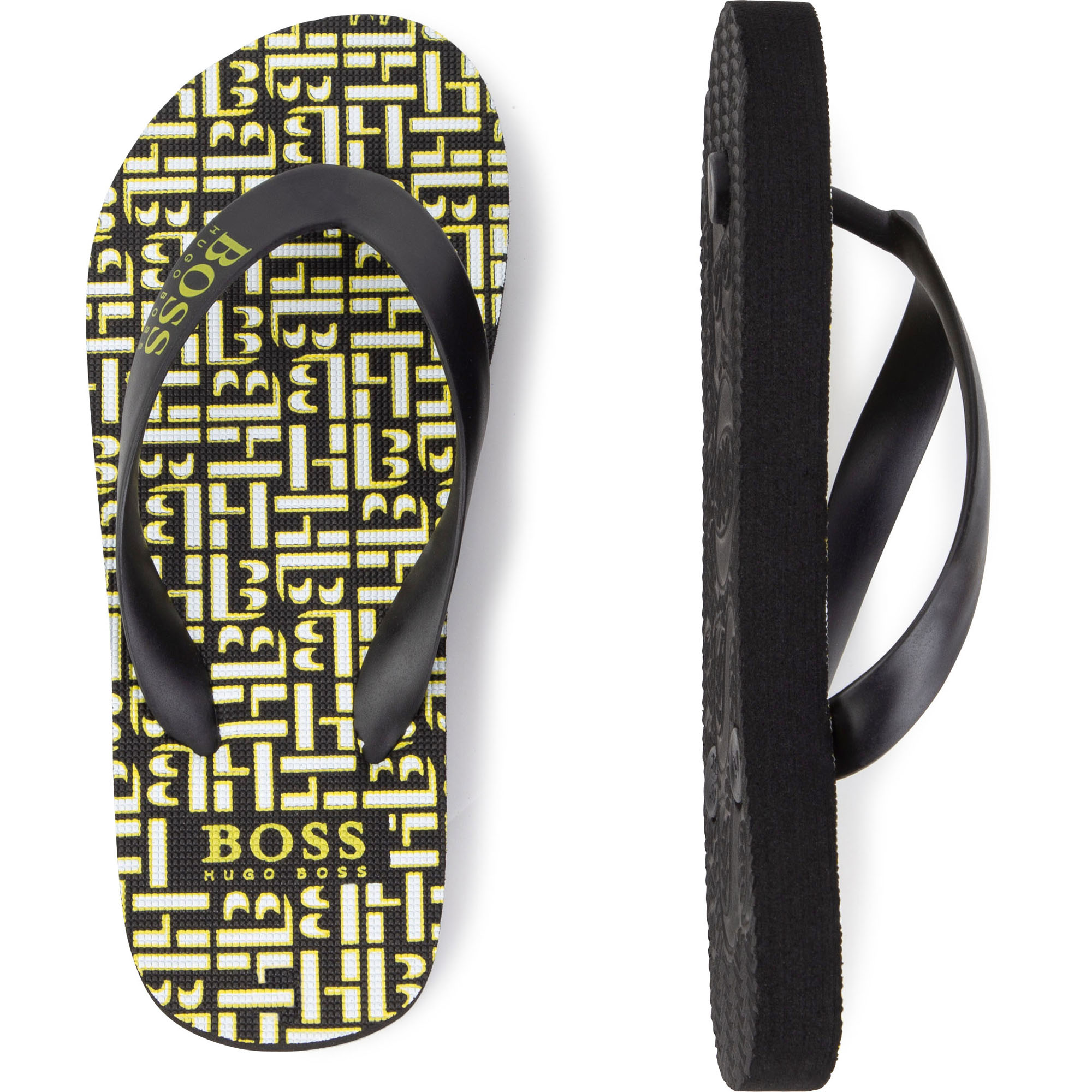 Contrasting sole flip-flops BOSS for BOY