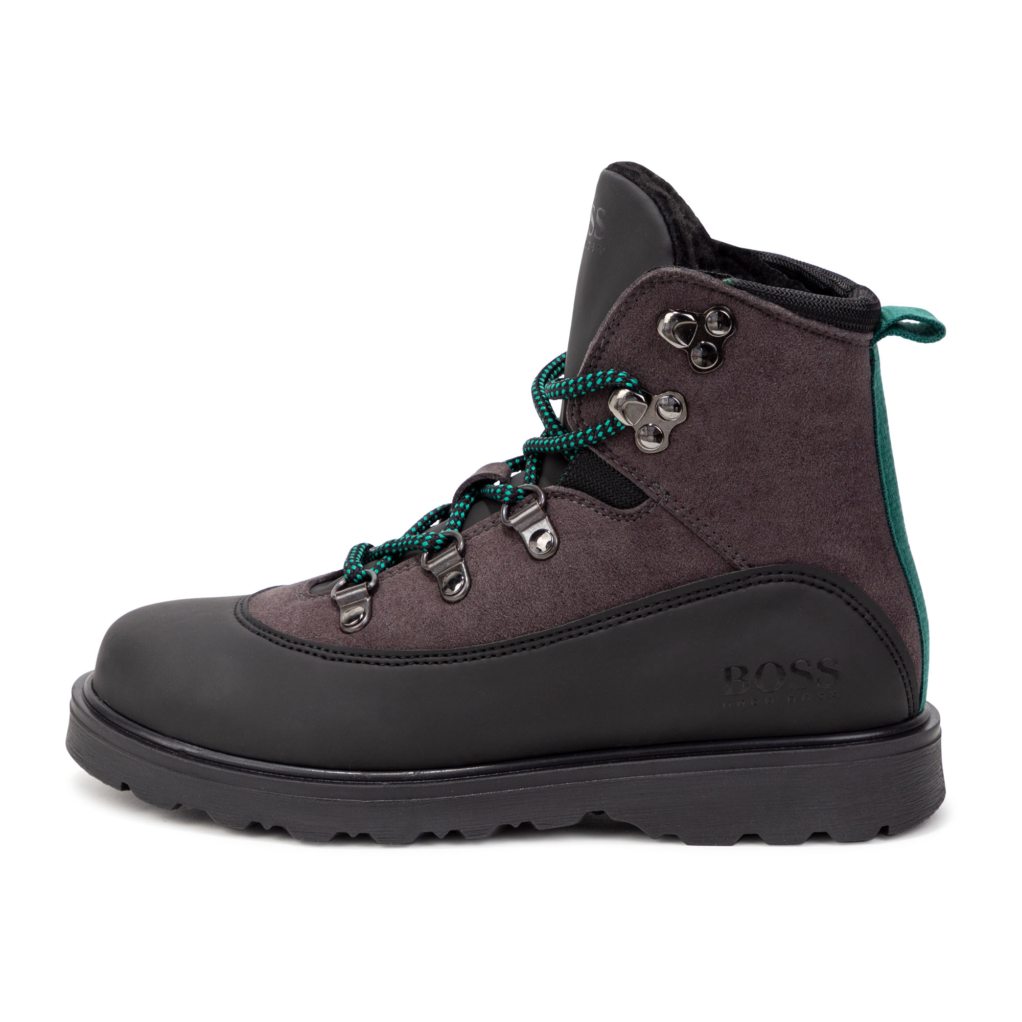 Lace-up hiking boots BOSS for BOY