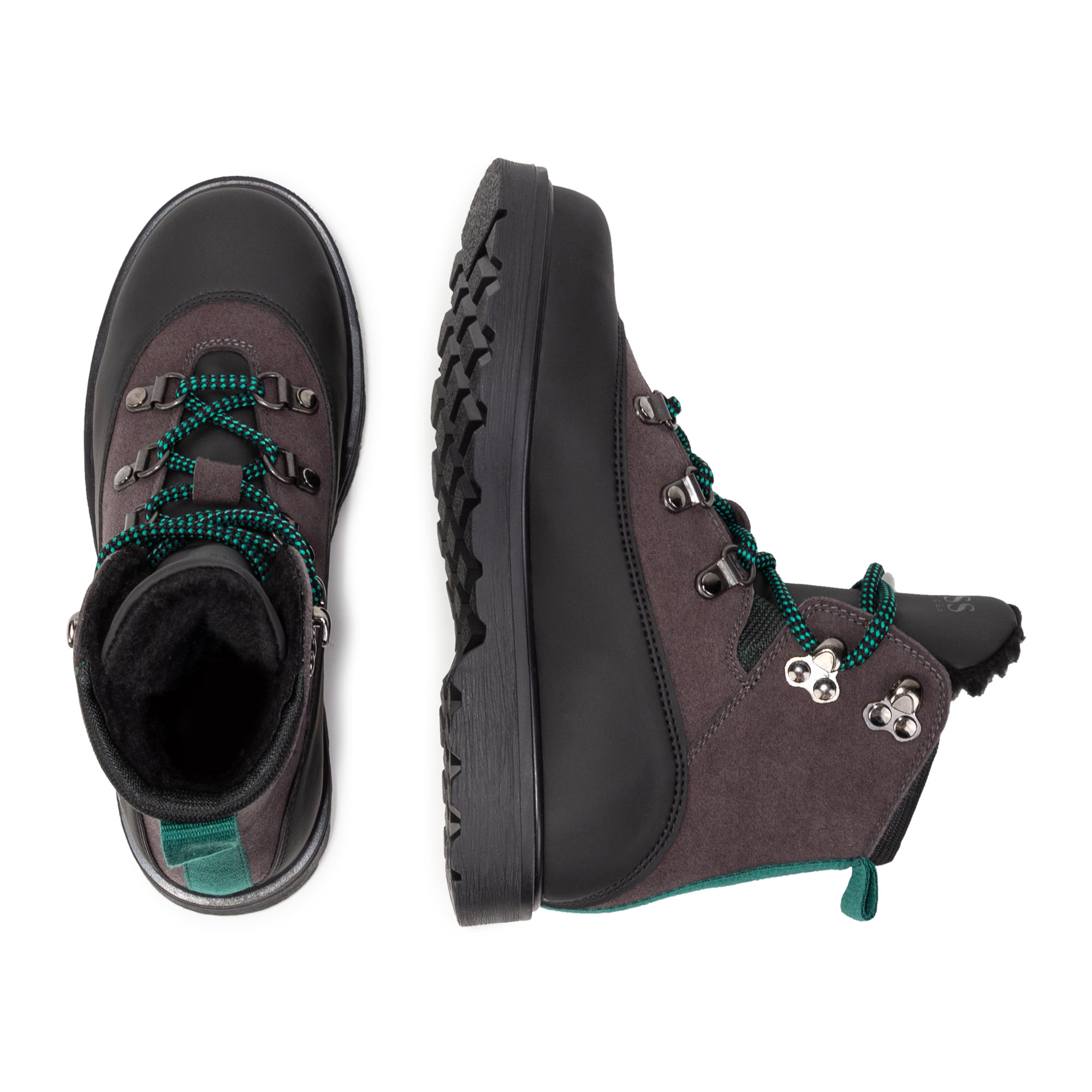 Lace-up hiking boots BOSS for BOY
