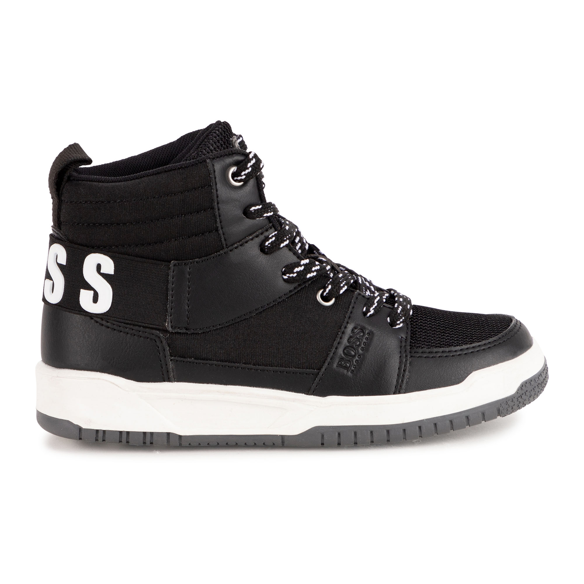 Lace-up high-top sneakers BOSS for BOY
