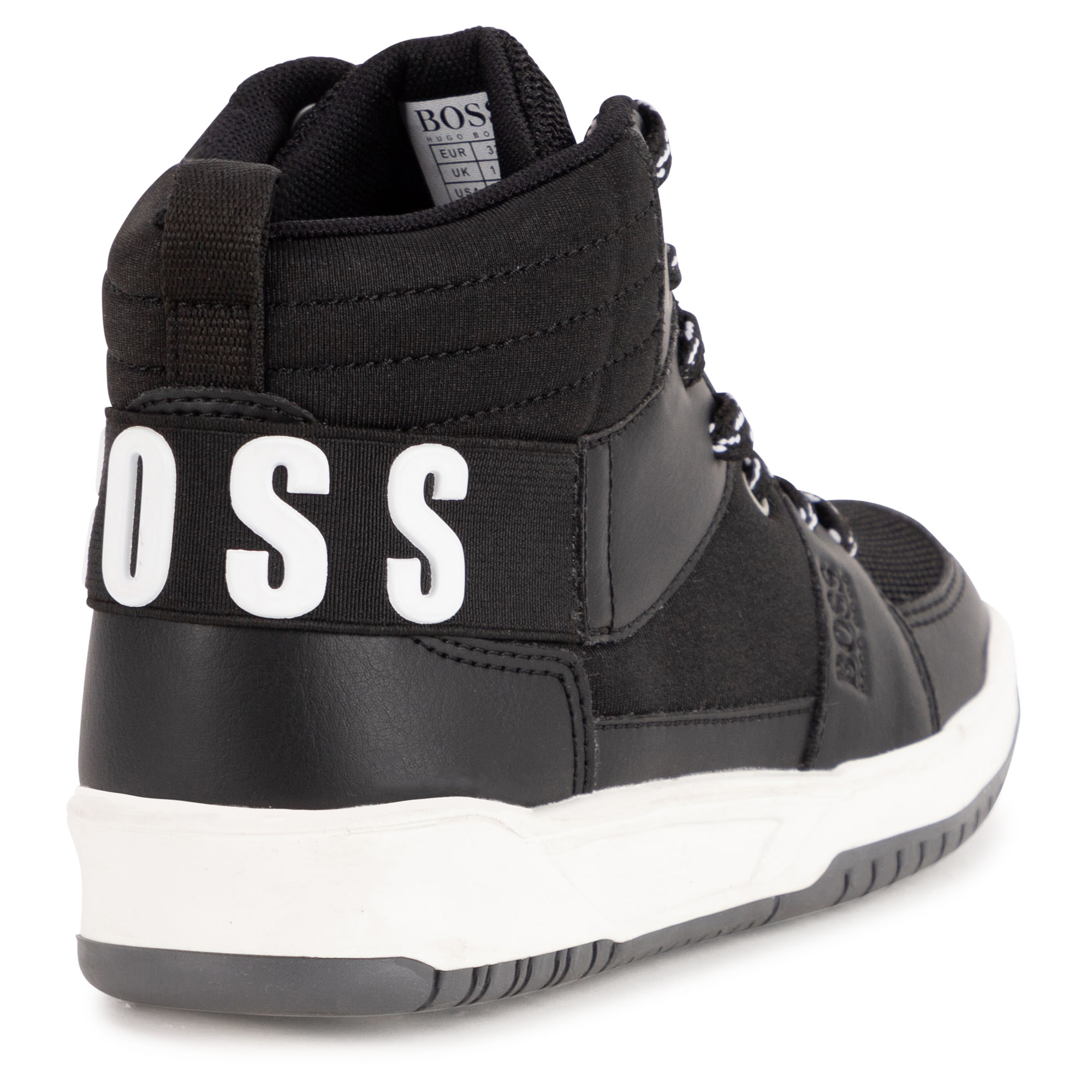 Lace-up high-top sneakers BOSS for BOY