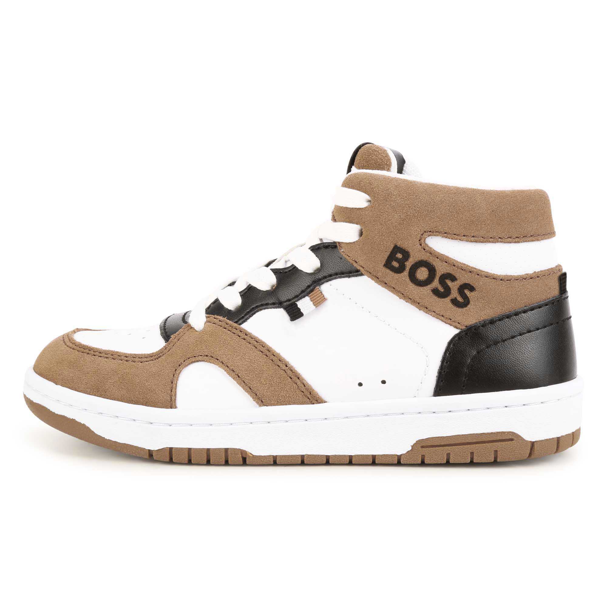 Hoge sneakers met veters BOSS Voor