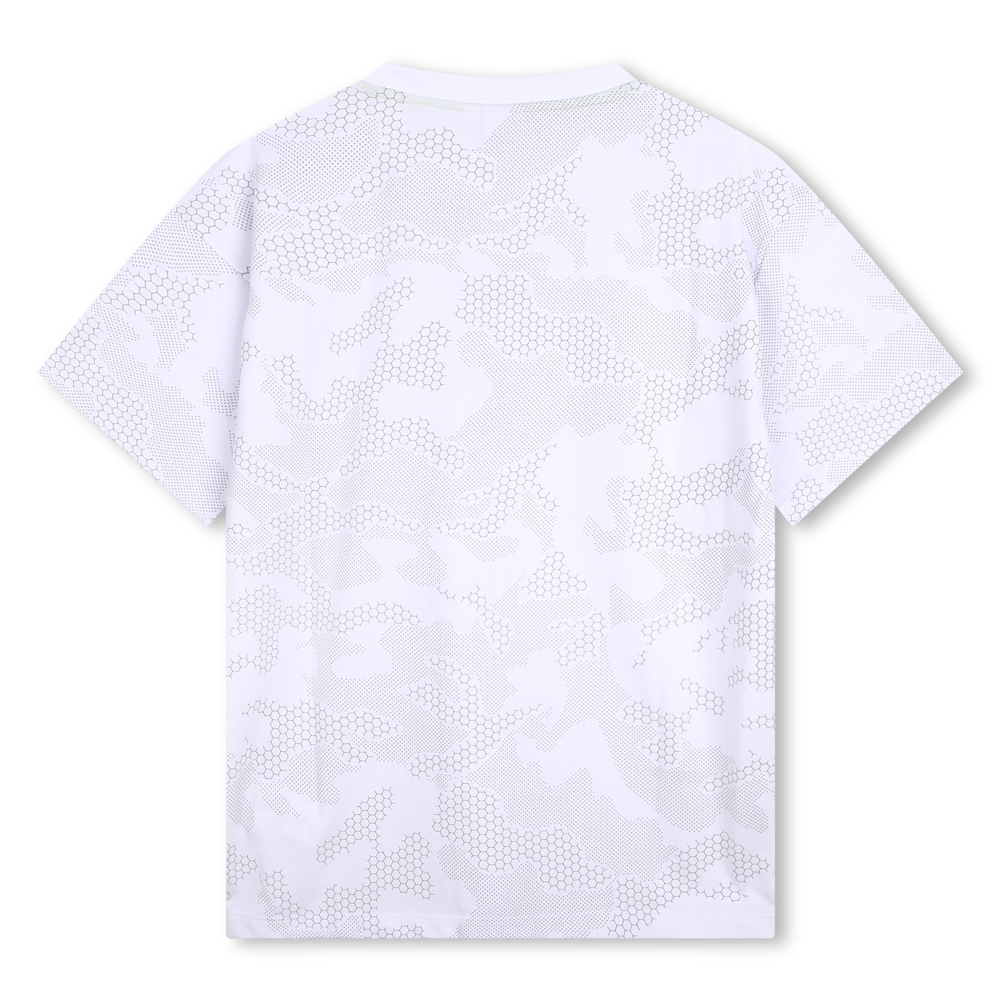 T-shirt with reflective print BOSS for BOY