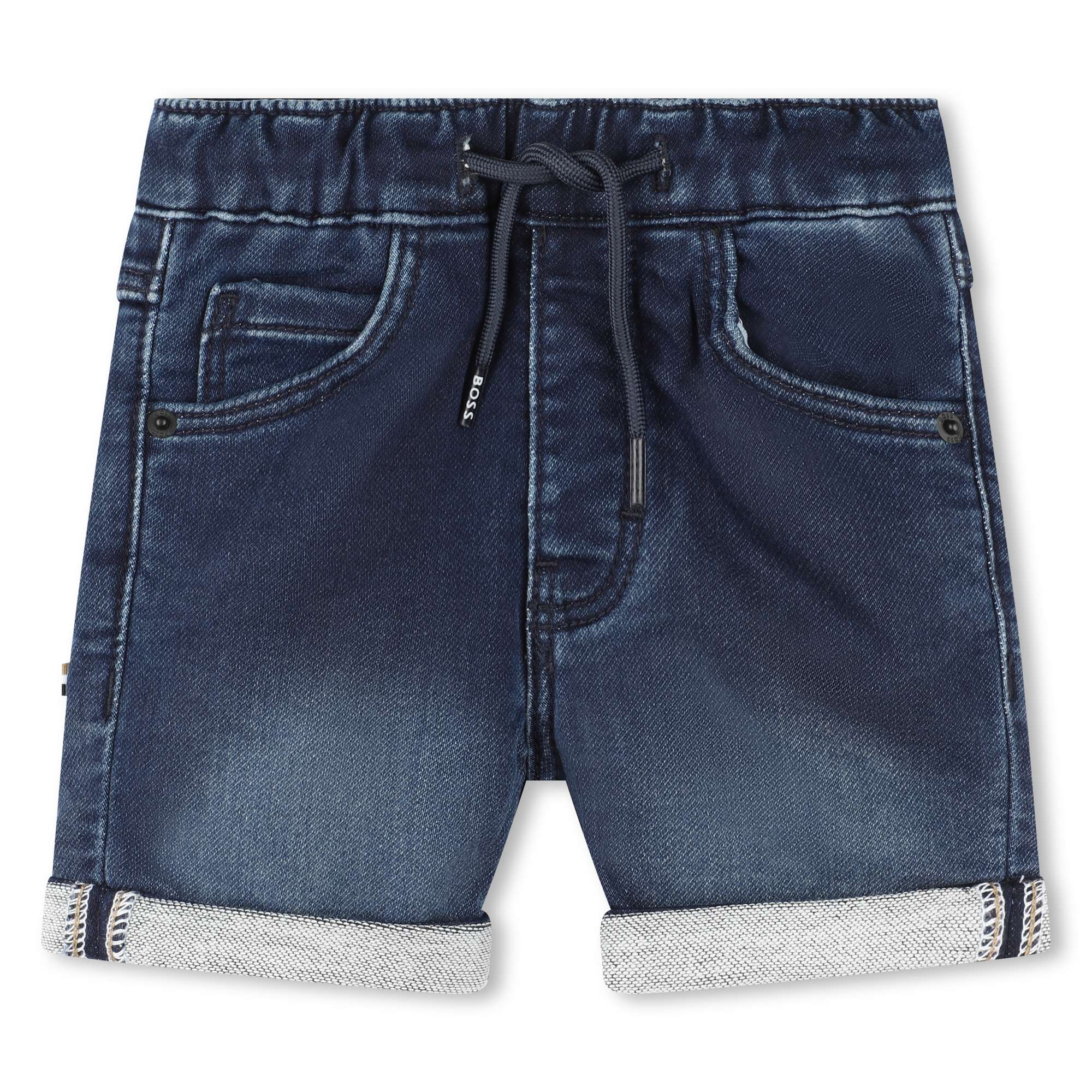Denim-Shorts aus Baumwolle BOSS Für JUNGE