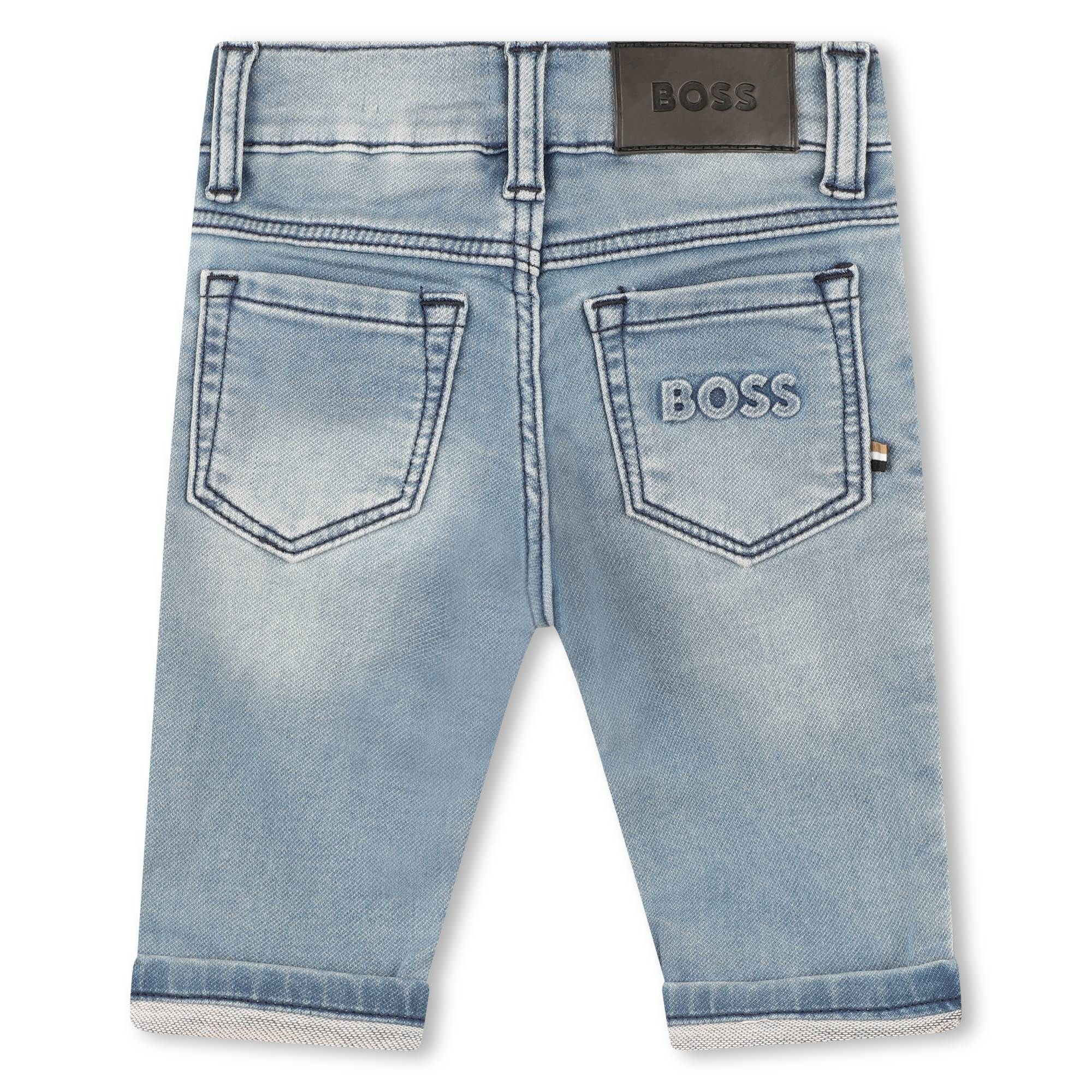 Jeans van katoen en lyocell BOSS Voor