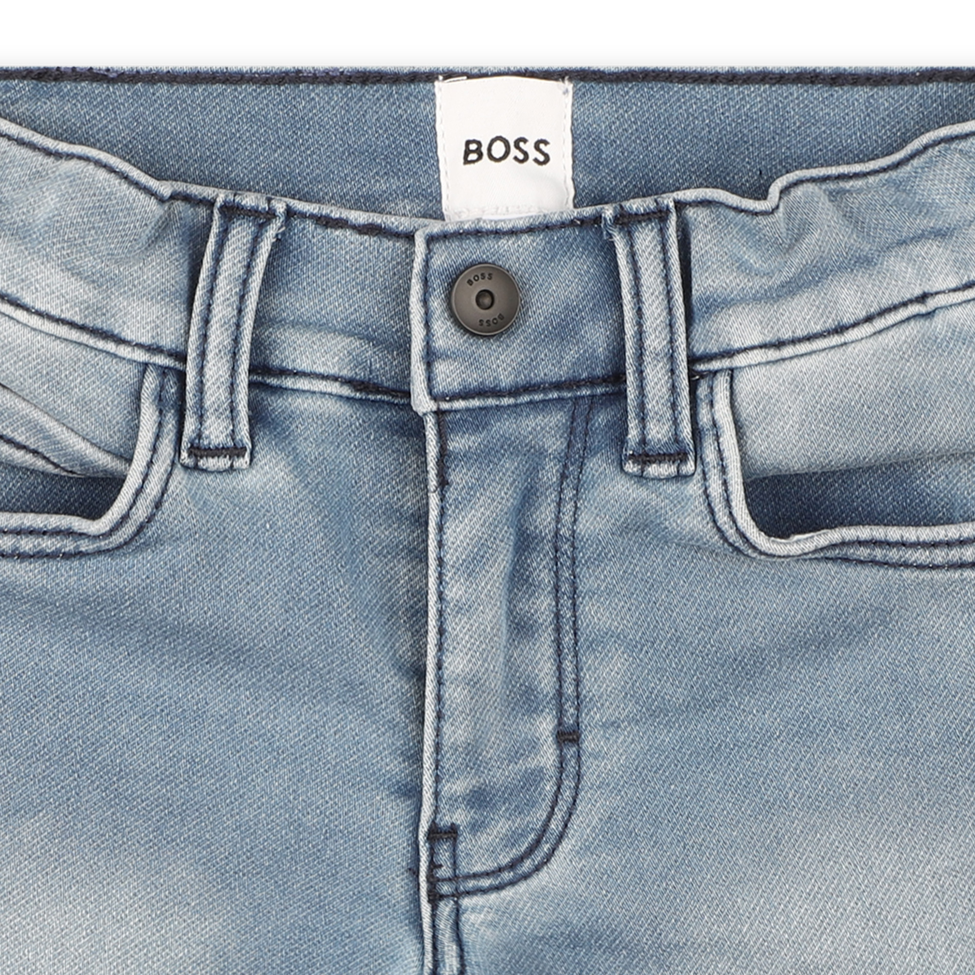 Cotton and lyocell jeans BOSS for BOY