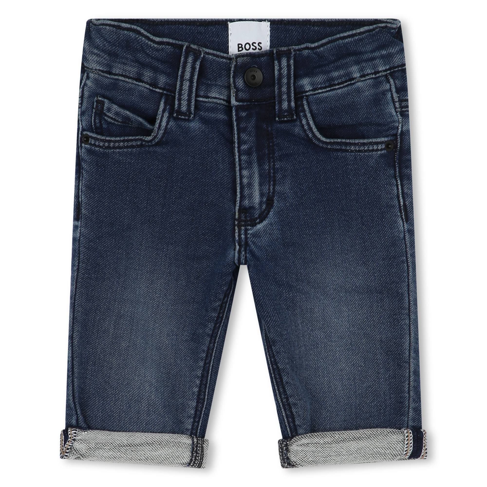Cotton and lyocell jeans BOSS for BOY