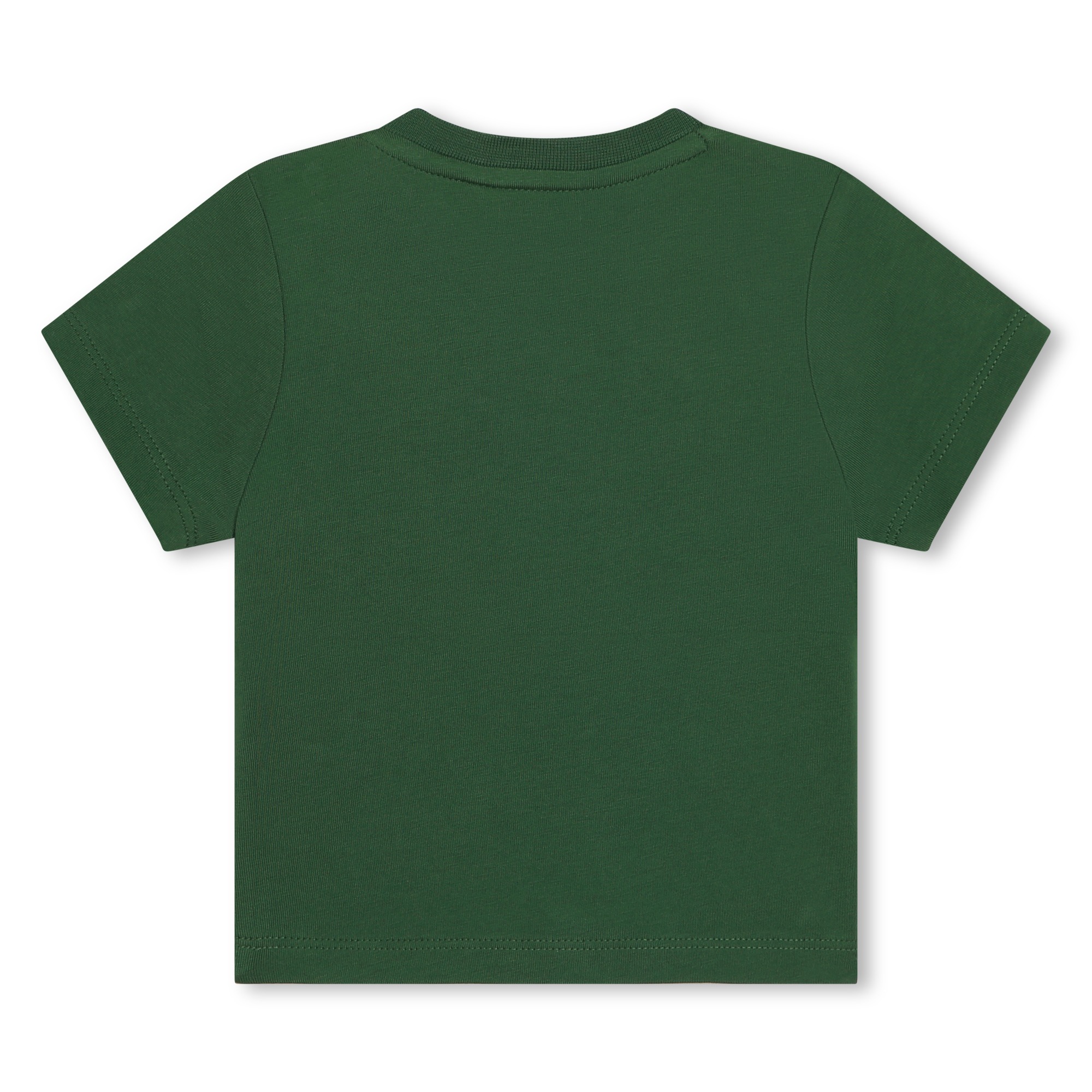 Camiseta algodón con corchetes BOSS para NIÑO
