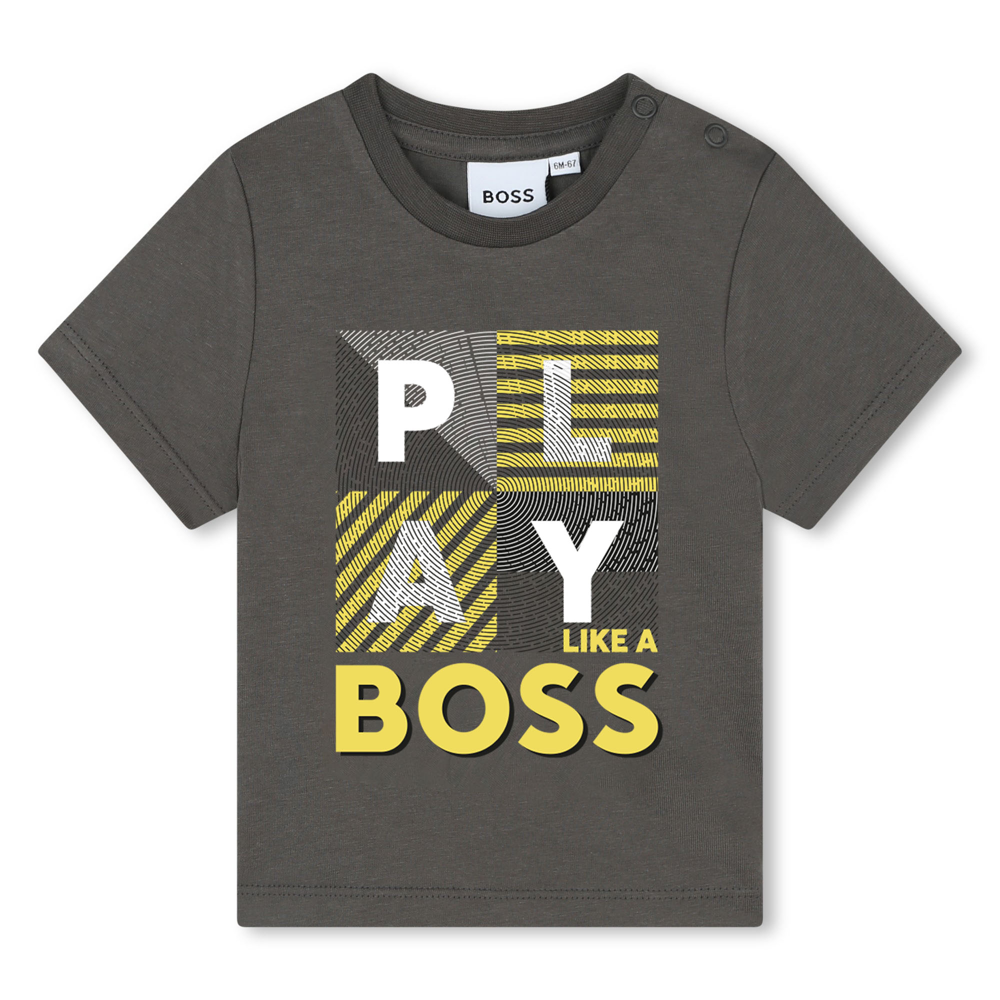 Cotton T-shirt and Bermudas BOSS for BOY