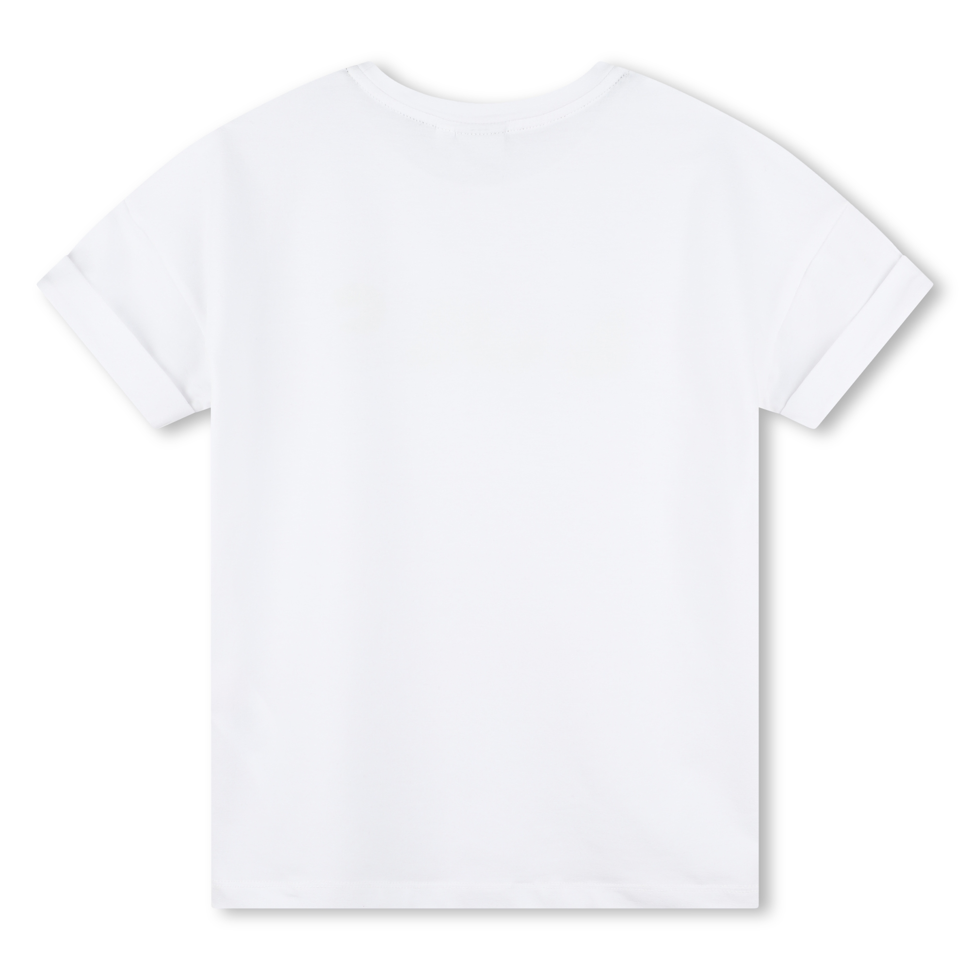 Short-sleeved cuffed T-shirt BOSS for GIRL