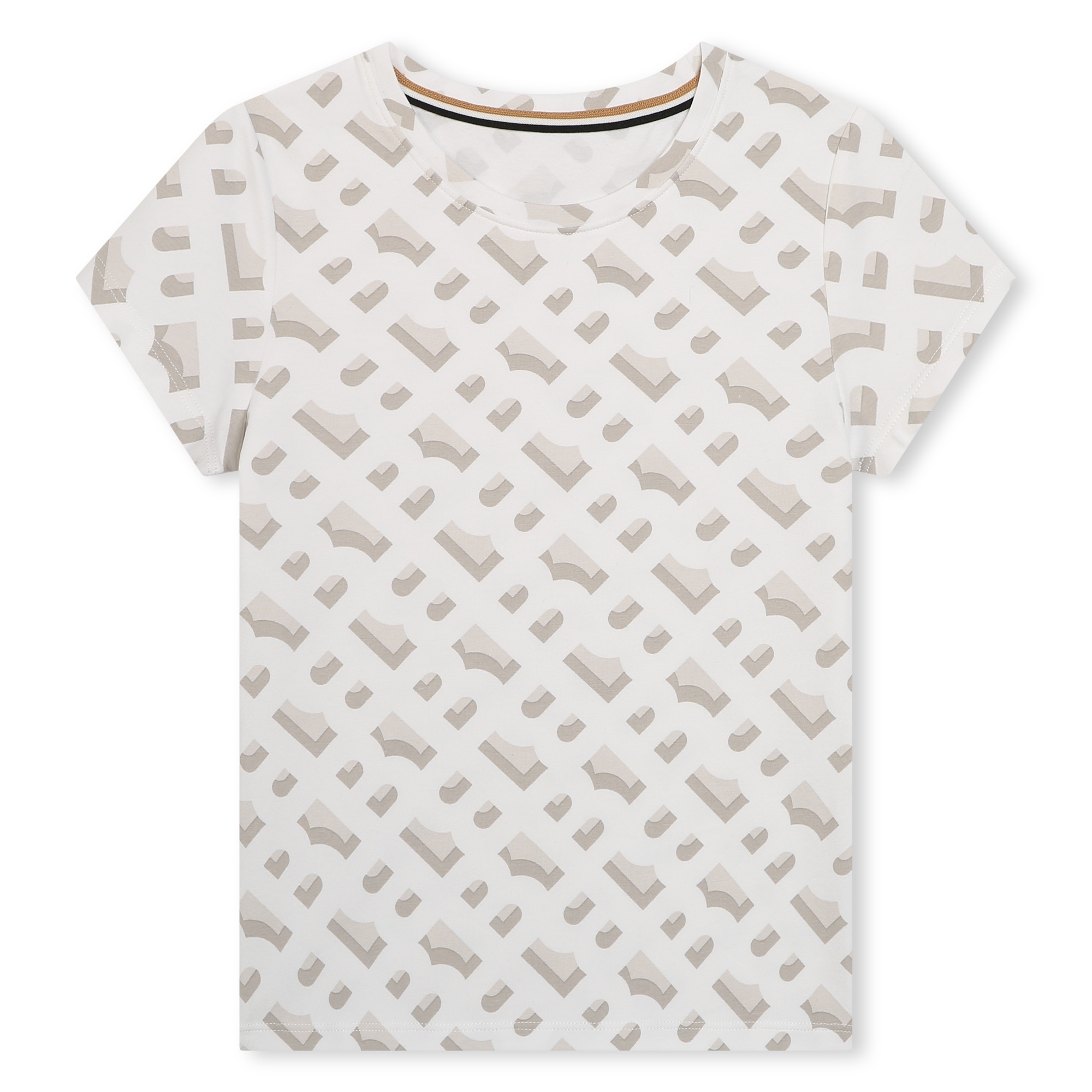 T-shirt stampata girocollo BOSS Per BAMBINA
