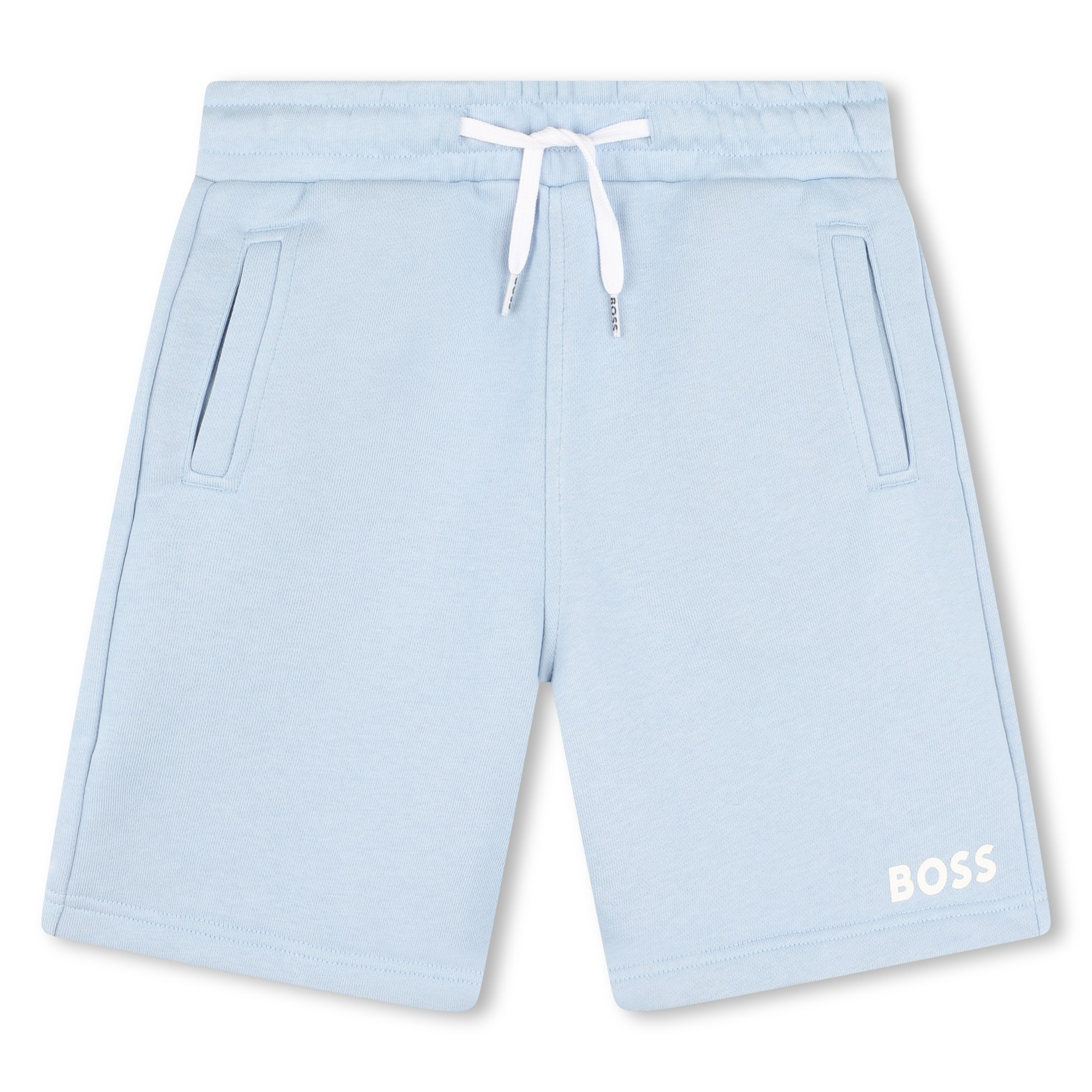 Fleece Bermuda running shorts BOSS for BOY