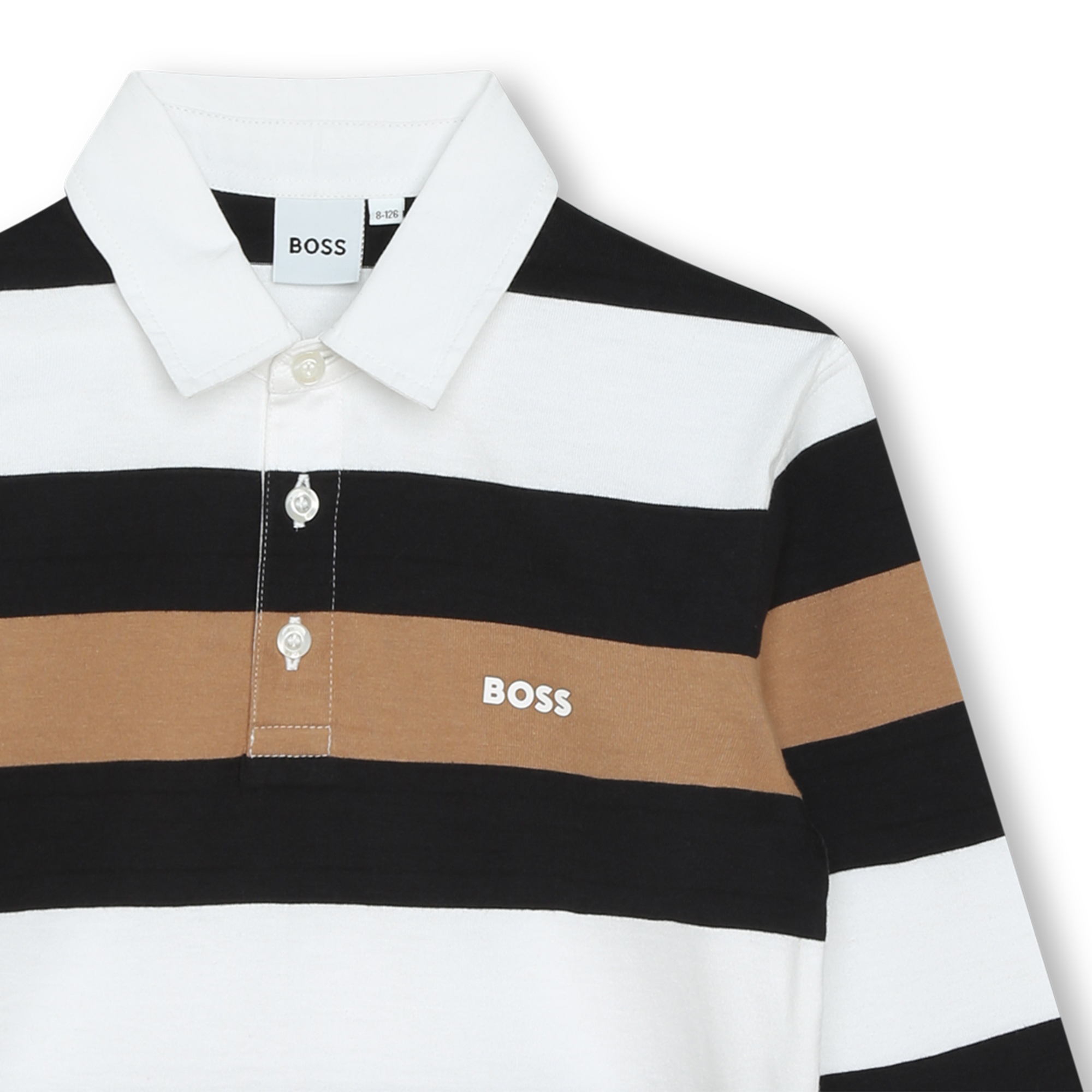 Long-sleeved polo shirt BOSS for BOY