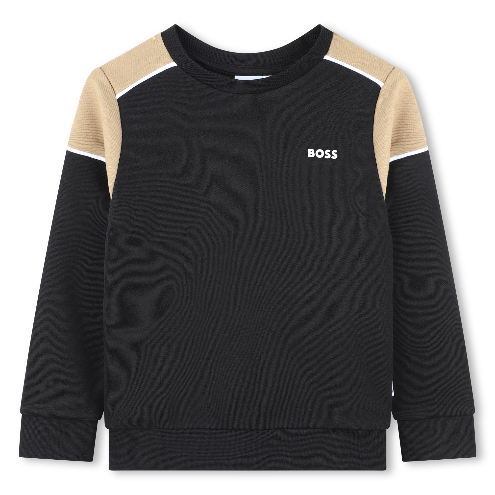 Printed fleece sweatshirt BOSS for BOY