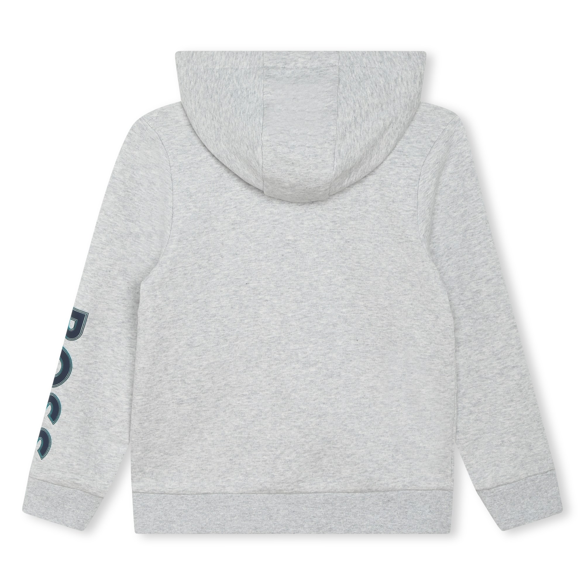 Fleece sweater met capuchon BOSS Voor