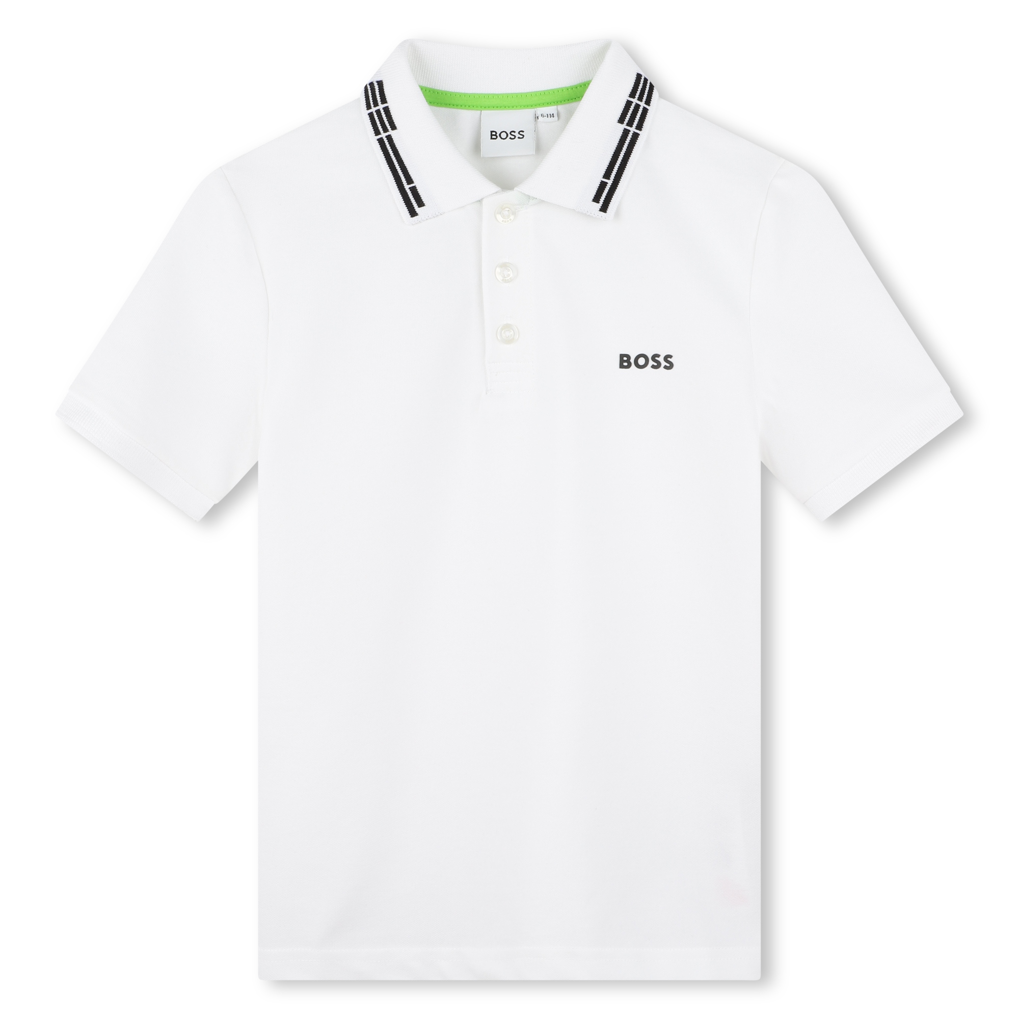 Polo shirt with motif BOSS for BOY