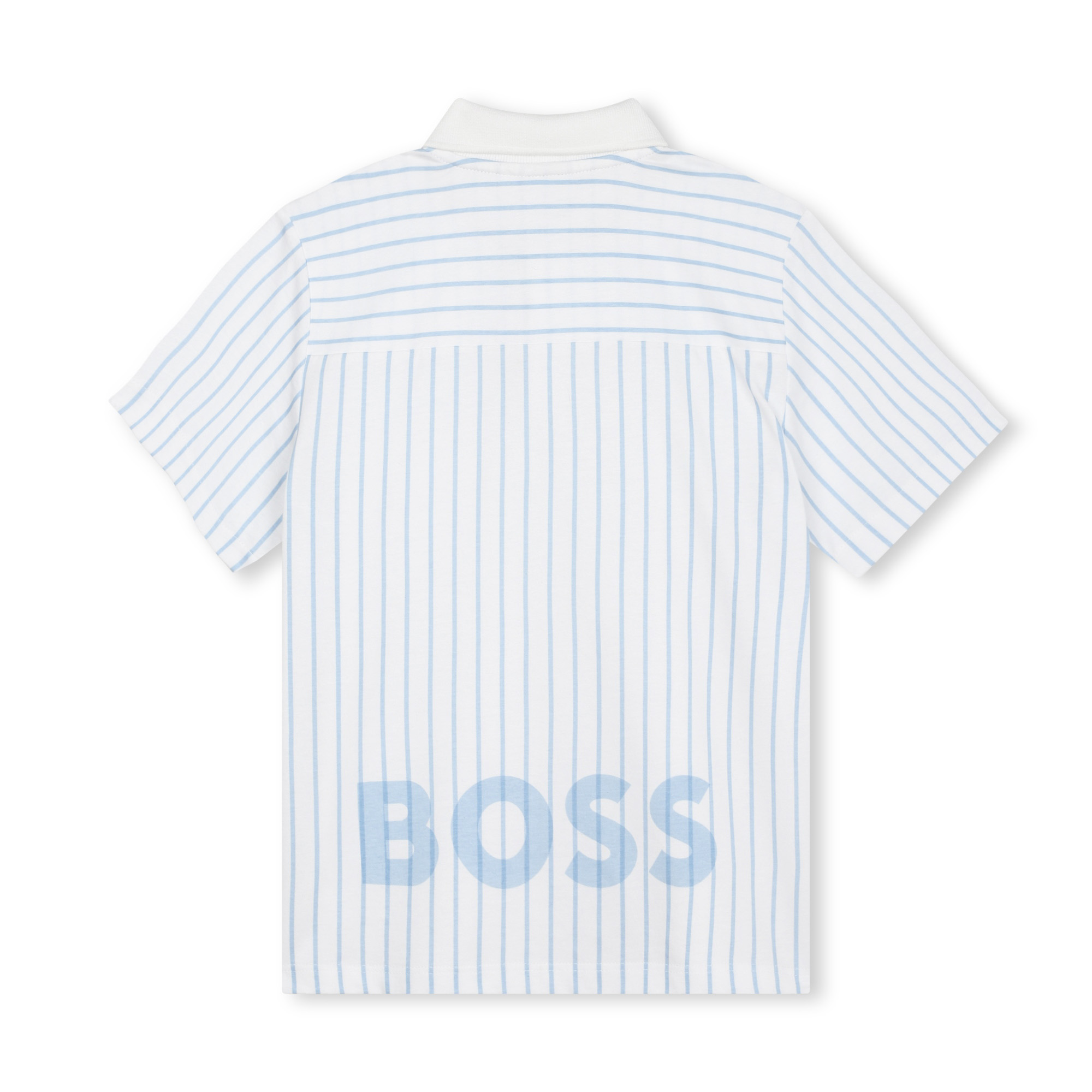 Striped motif polo shirt BOSS for BOY