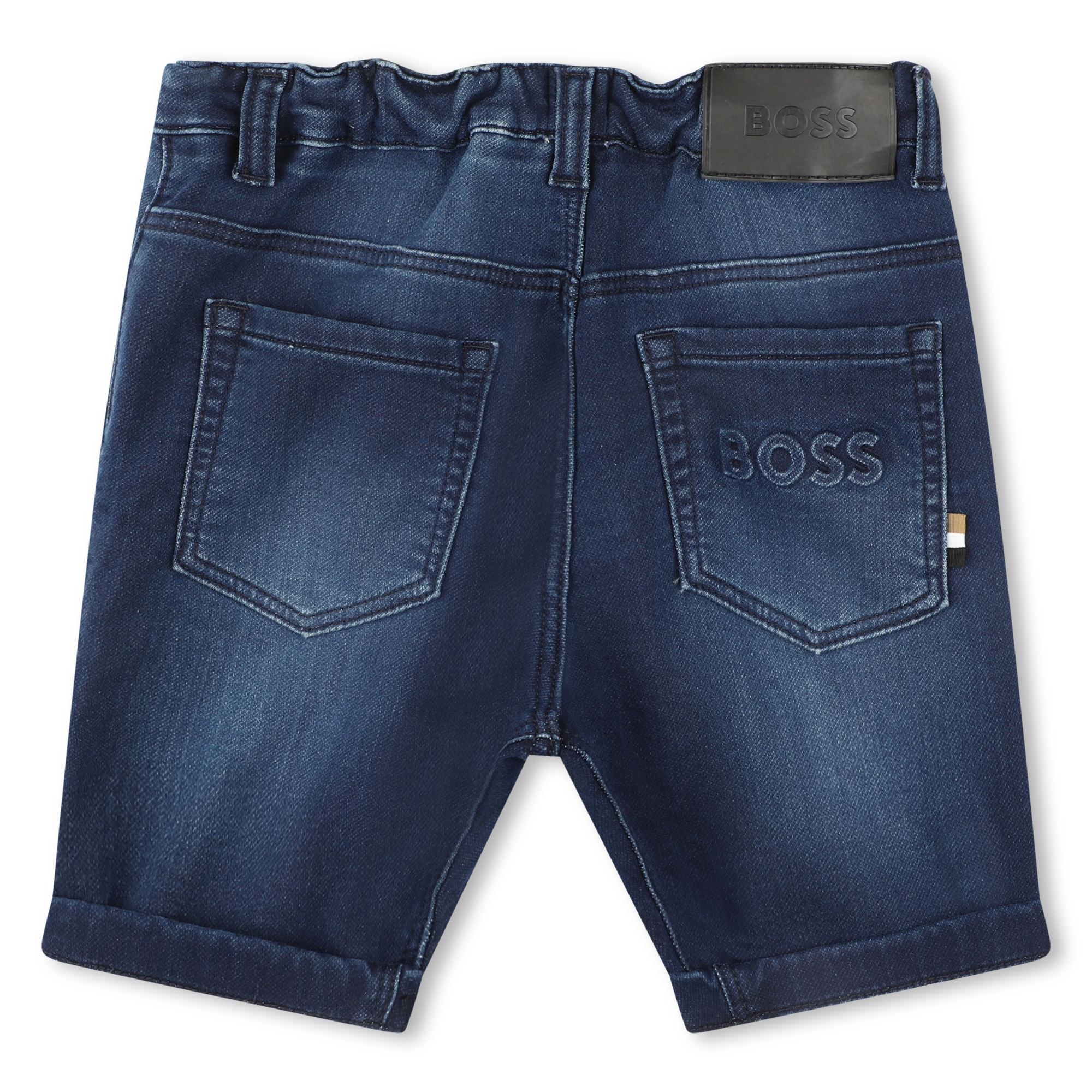 Faded denim shorts BOSS for BOY
