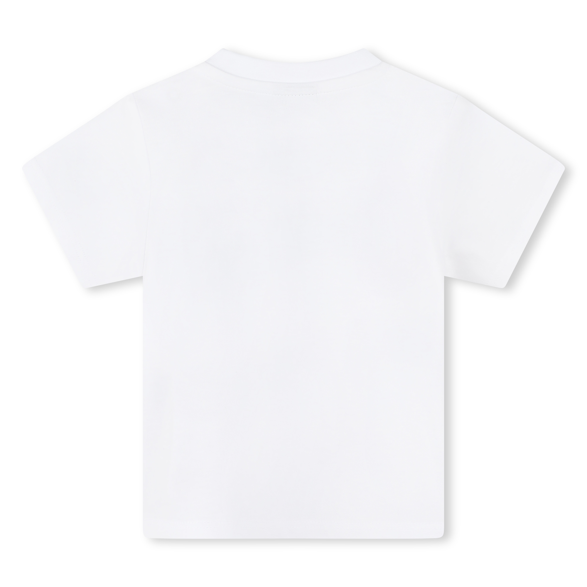 Katoenen T-shirt, drukknopen BOSS Voor