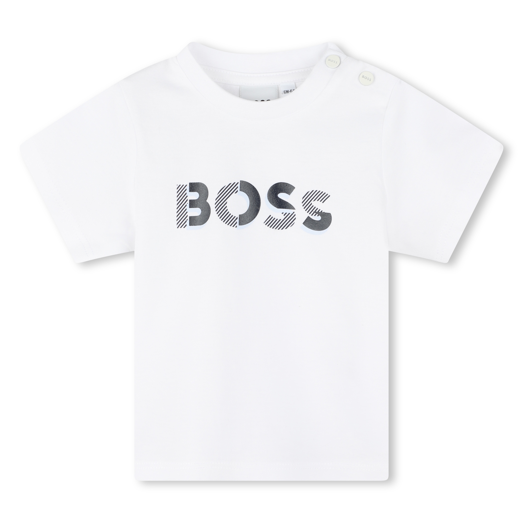 Camiseta de algodón BOSS para NIÑO