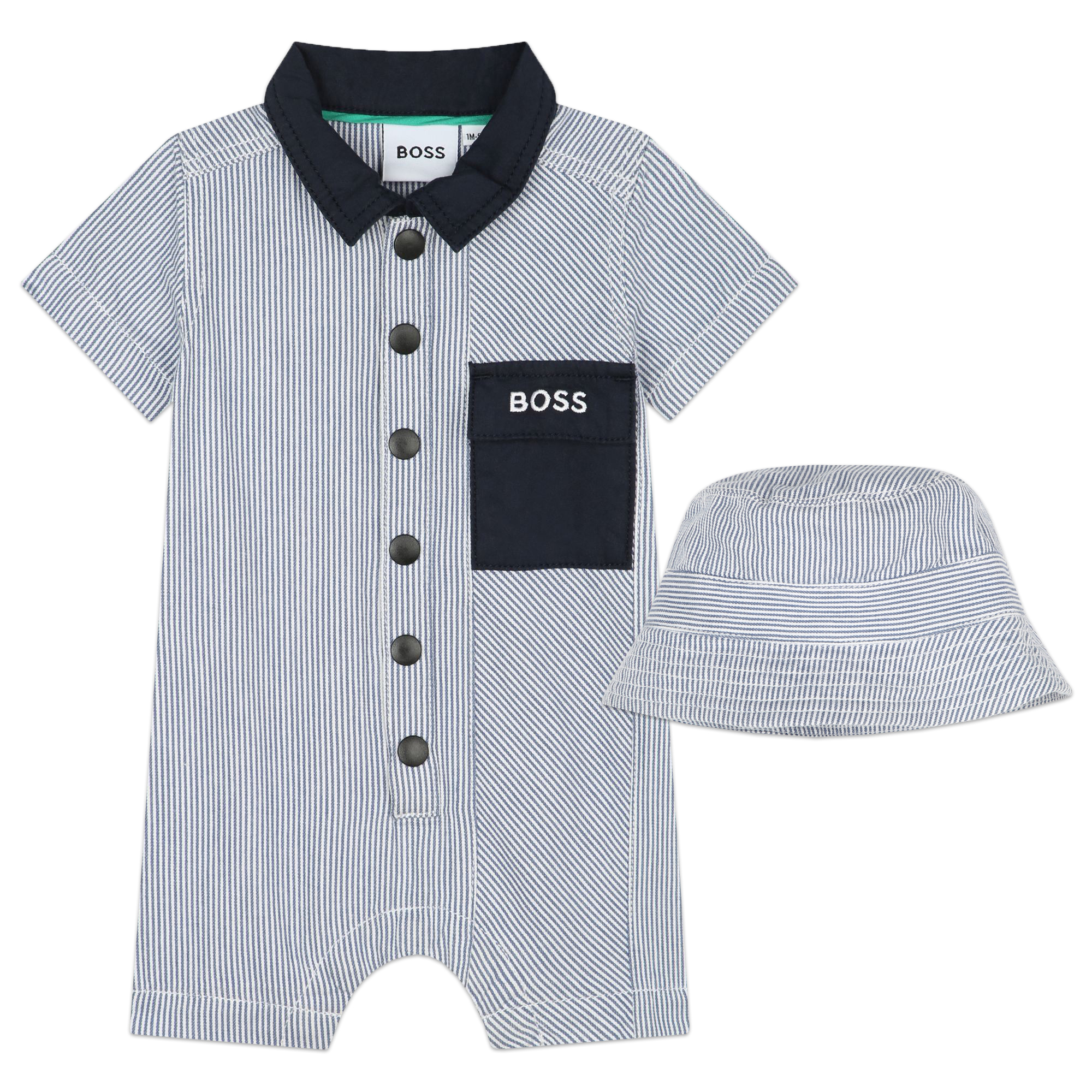 Bucket hat and playsuit set BOSS for BOY