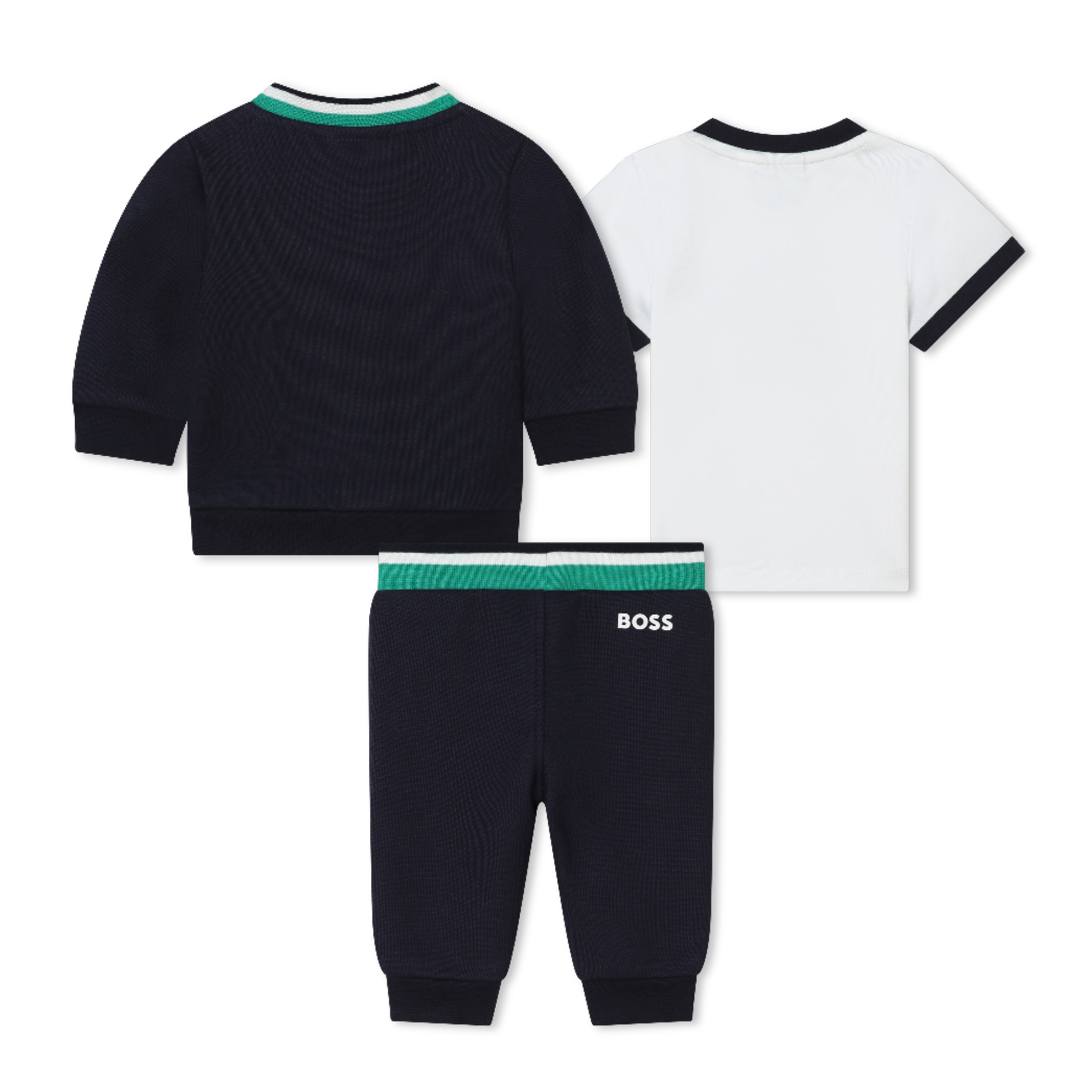 T-shirt, trousers and cardigan BOSS for BOY