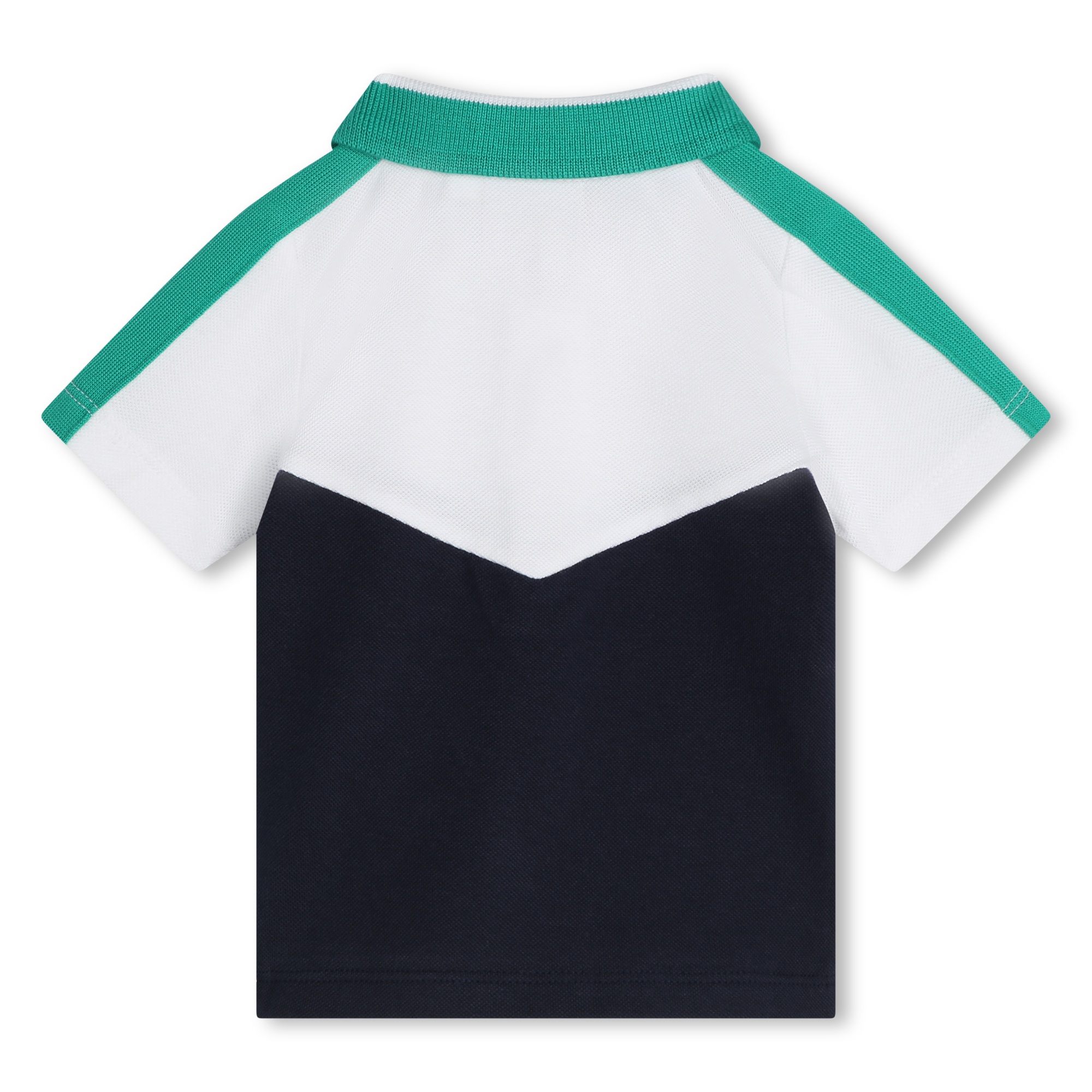 Polo with two-tone collar BOSS for BOY