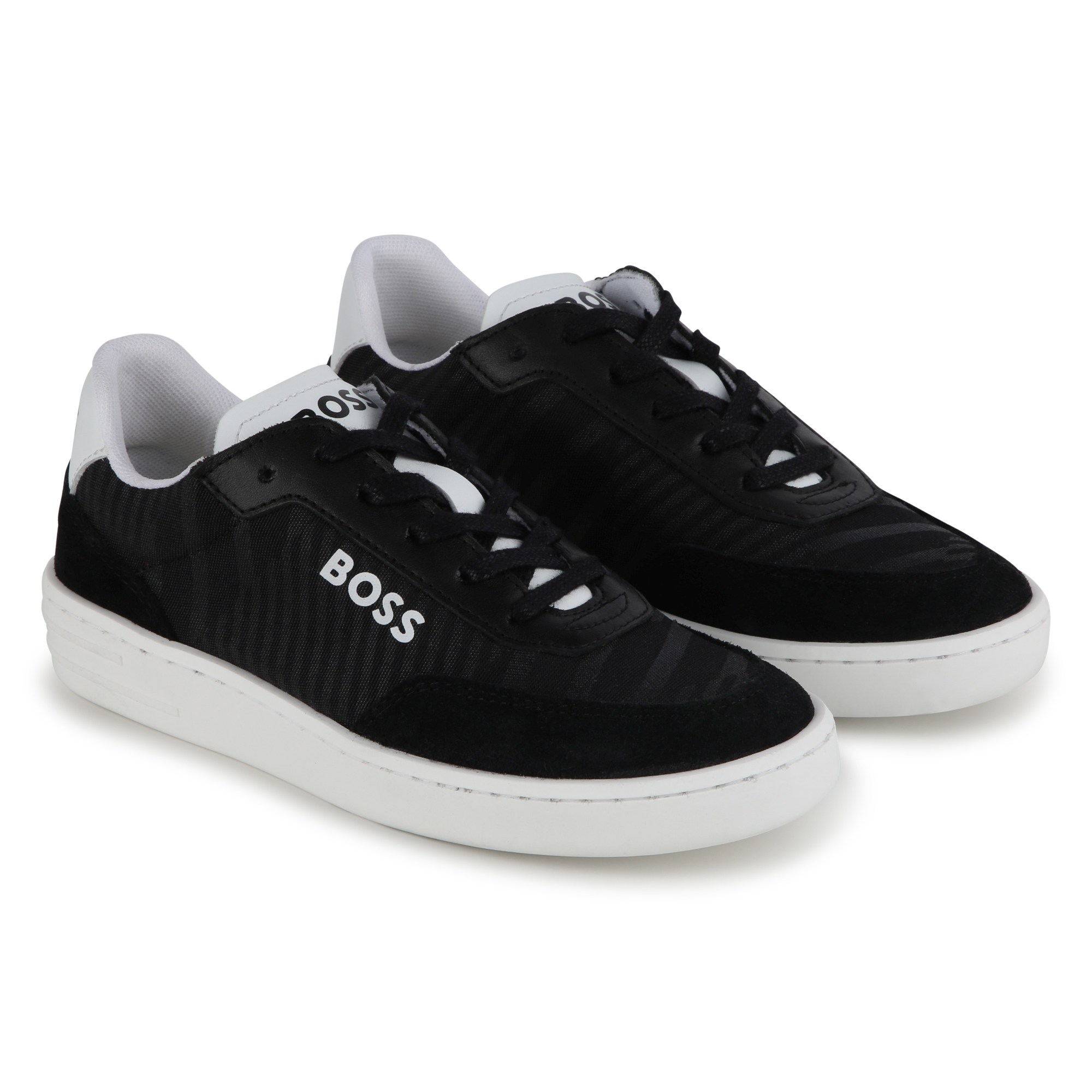 Two-tone lace-up trainers BOSS for BOY