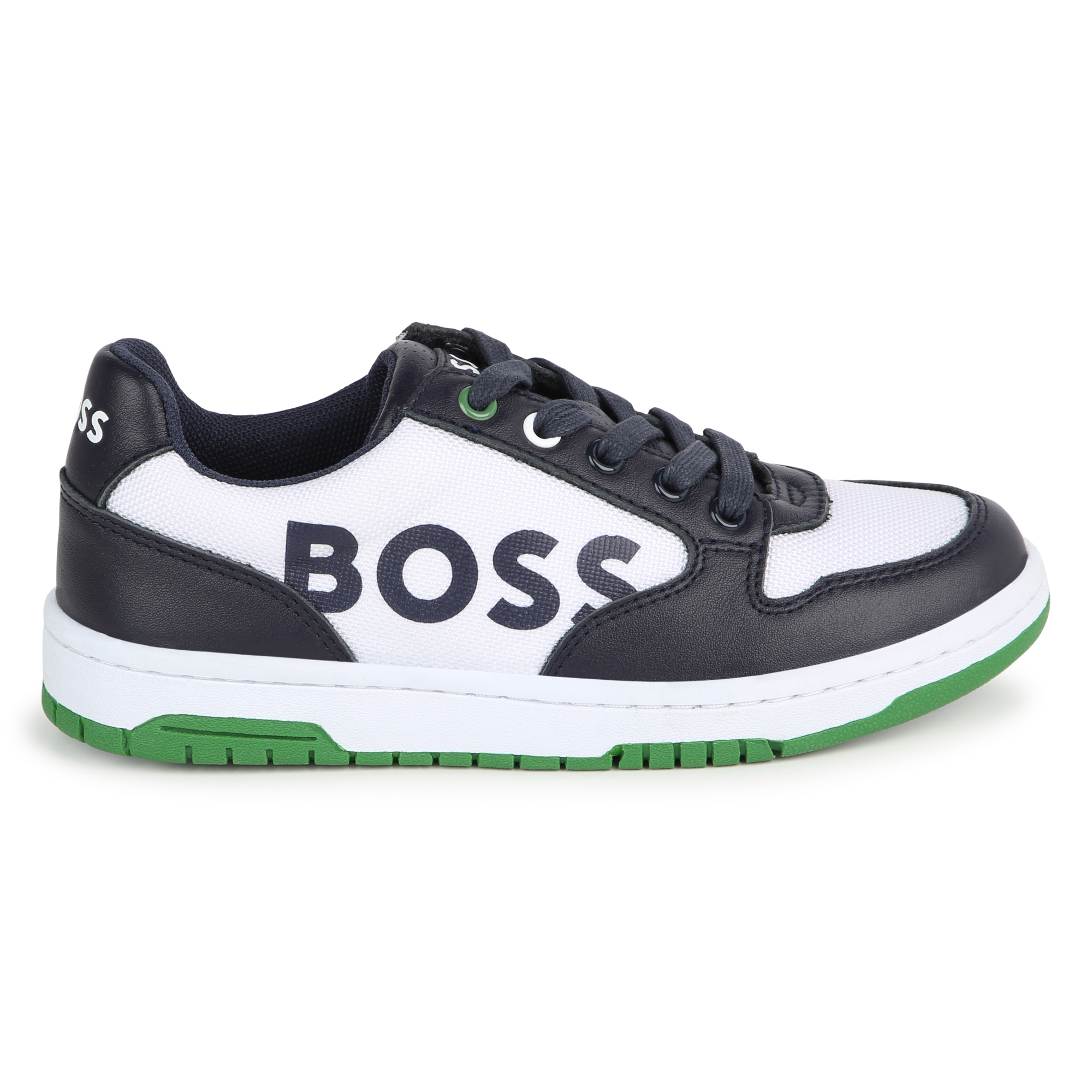 Lace-up logo trainers BOSS for BOY
