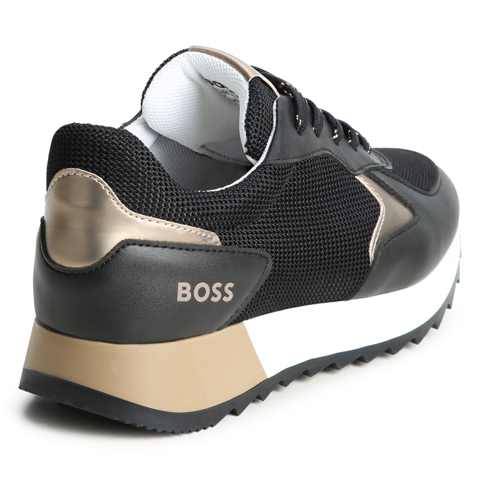 Two-tone lace-up trainers BOSS for GIRL