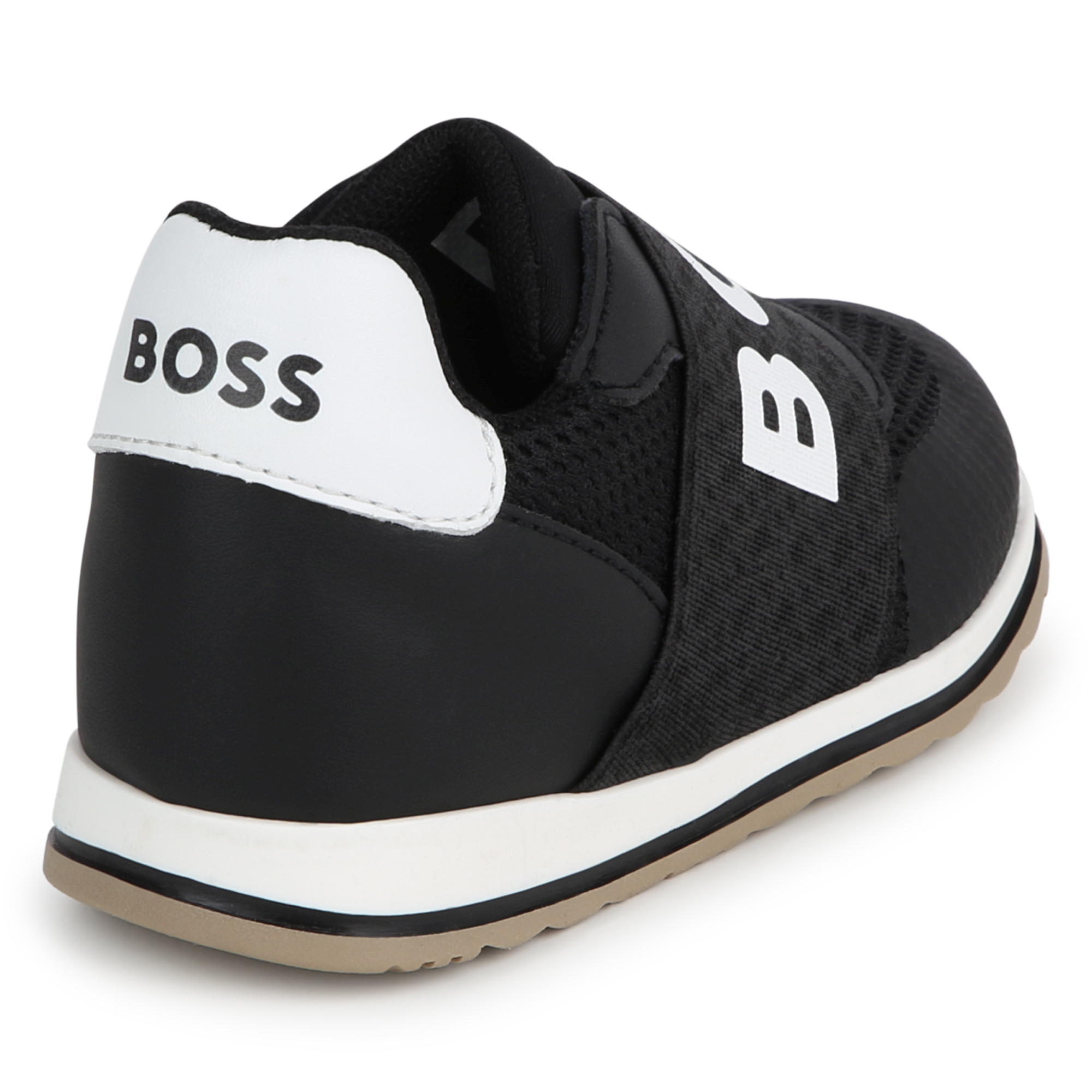 Sneakers con elastico stampato BOSS Per RAGAZZO