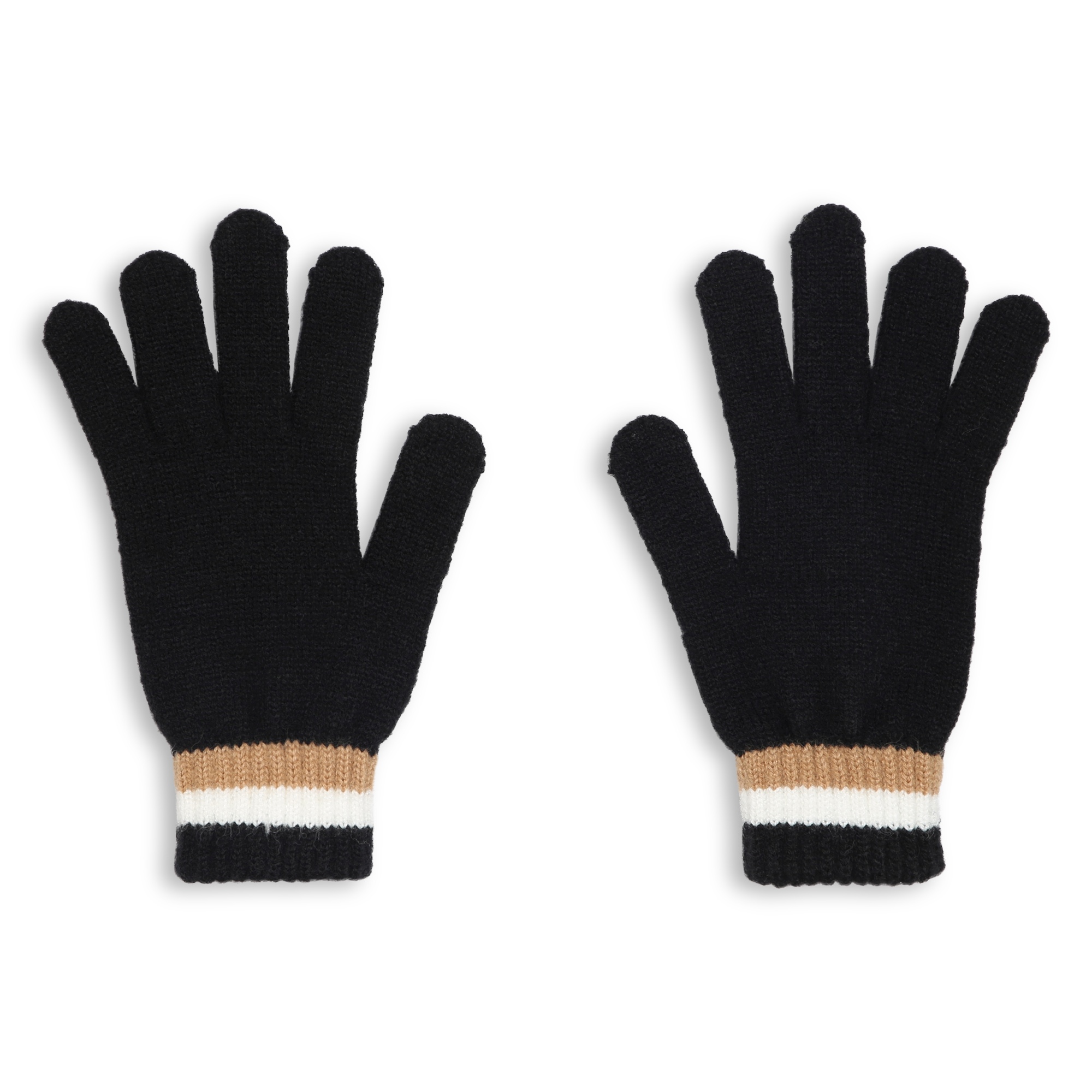 Handschuhe mit Streifenbündchen BOSS Für JUNGE