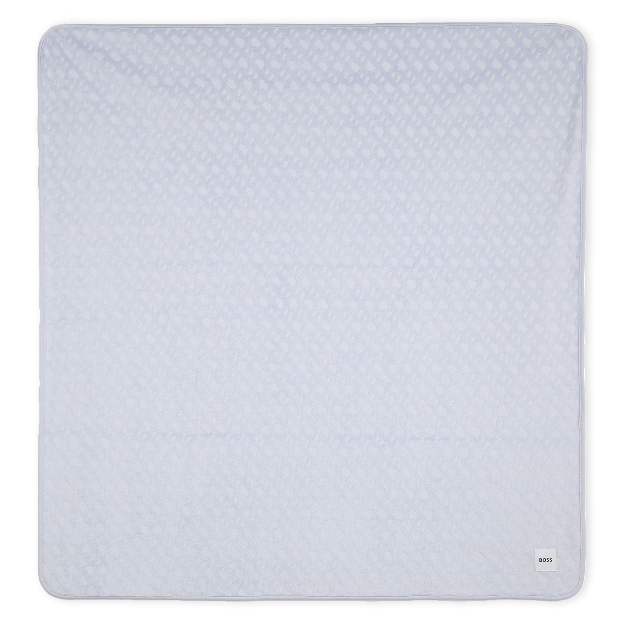 Bi-material cotton blanket BOSS for BOY