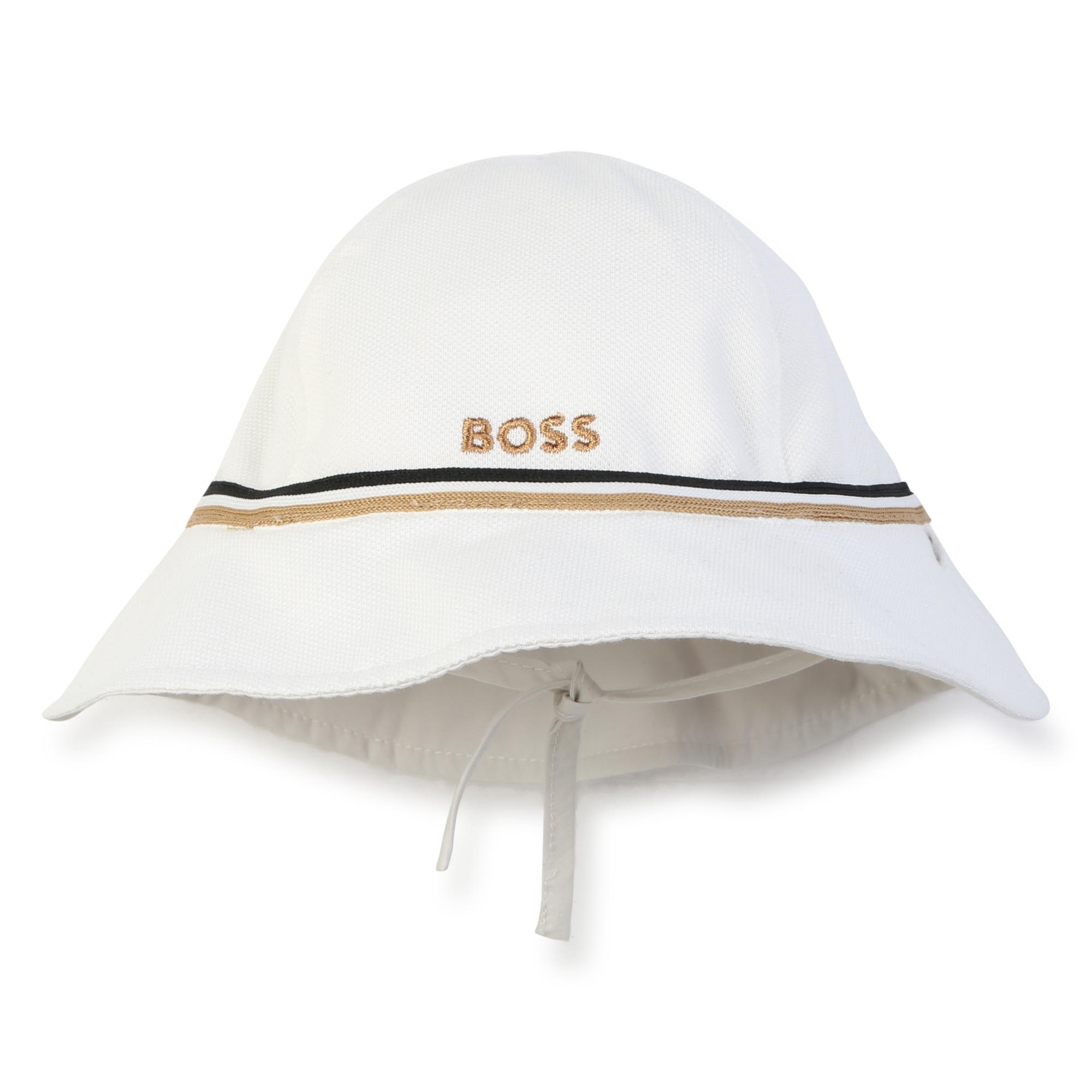 Reversible cotton hat BOSS for GIRL