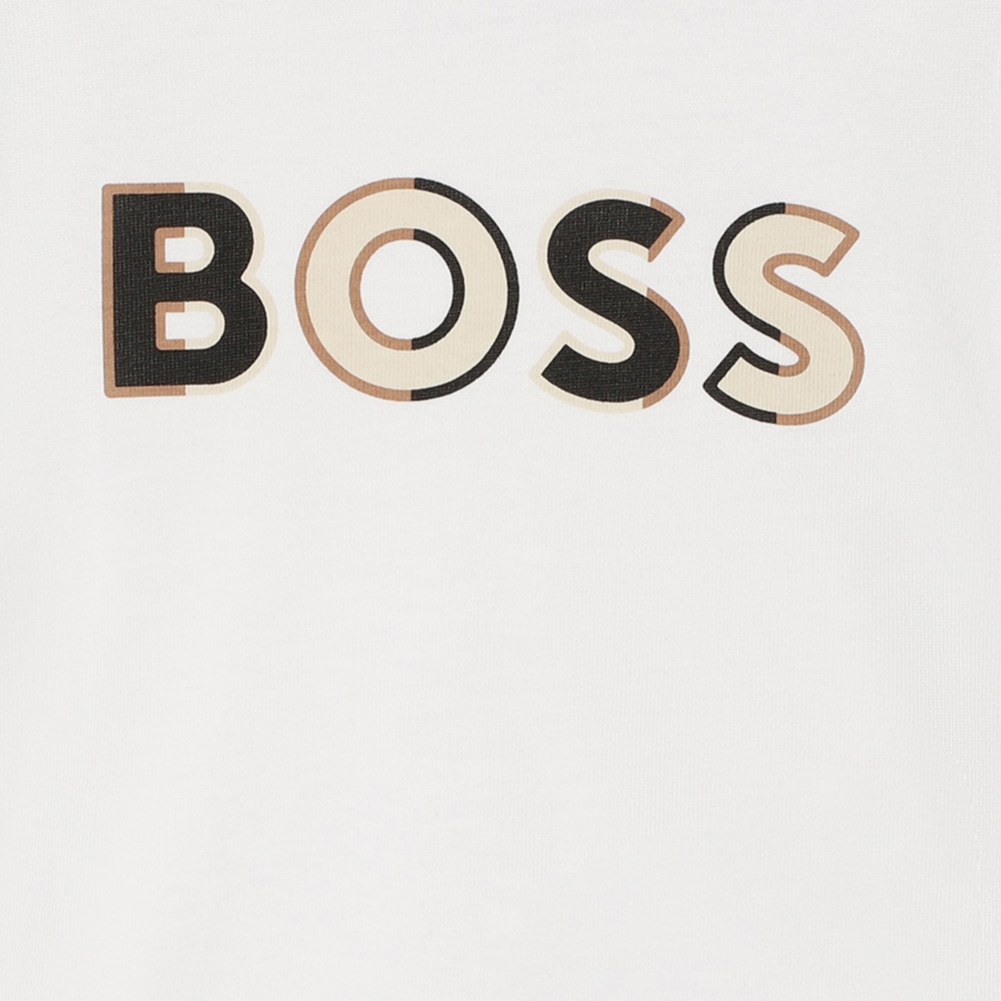 T-shirt with logo print BOSS for BOY