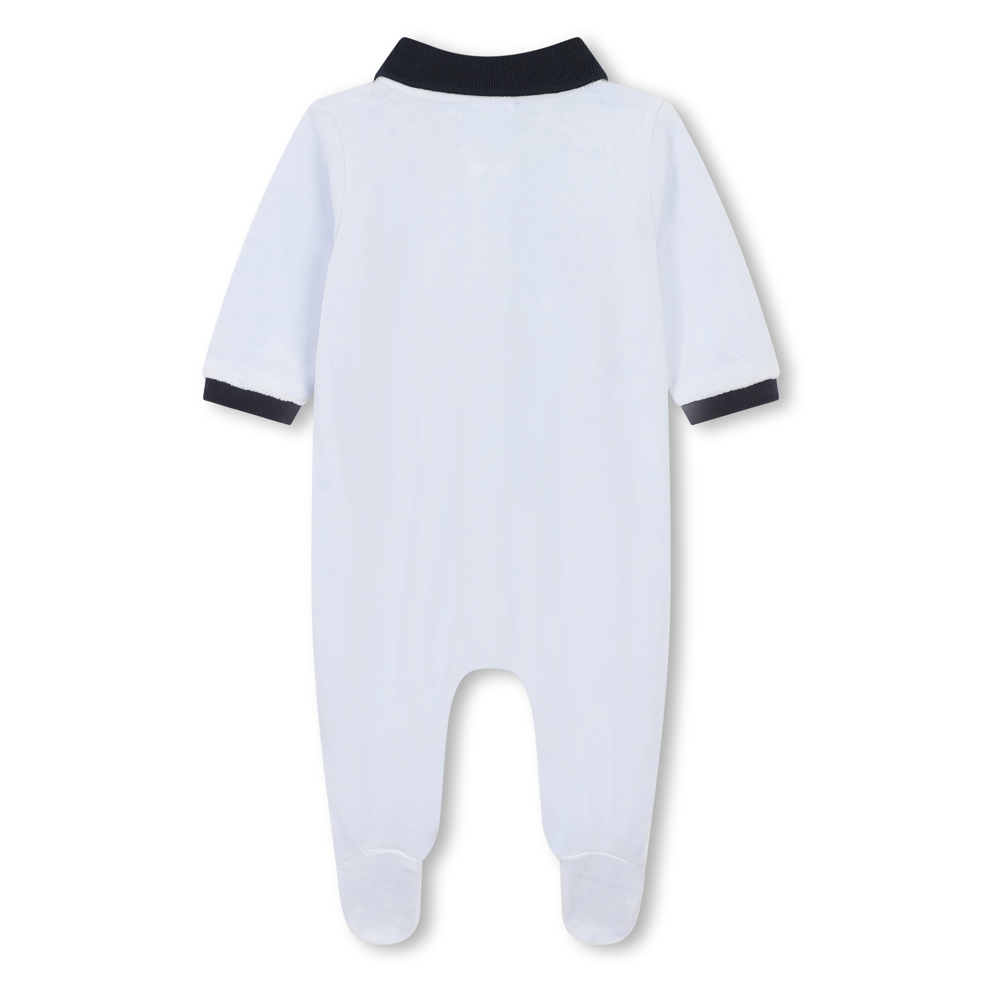 Pijama terciopelo cuello polo BOSS para NIÑO