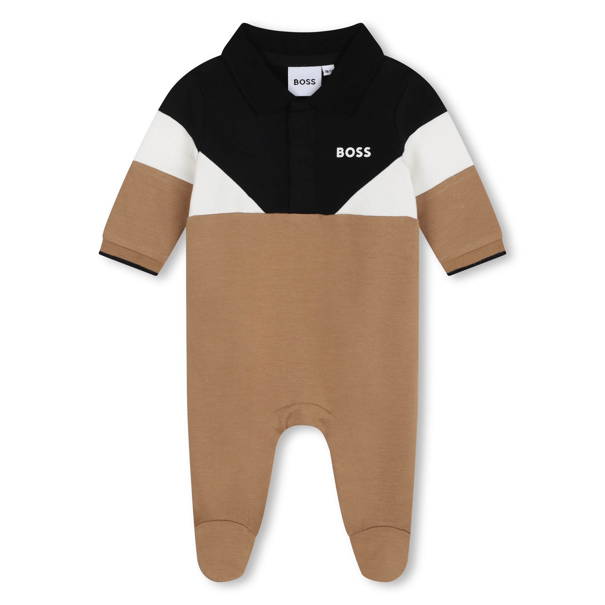 Tricolour fleece pyjamas BOSS for BOY