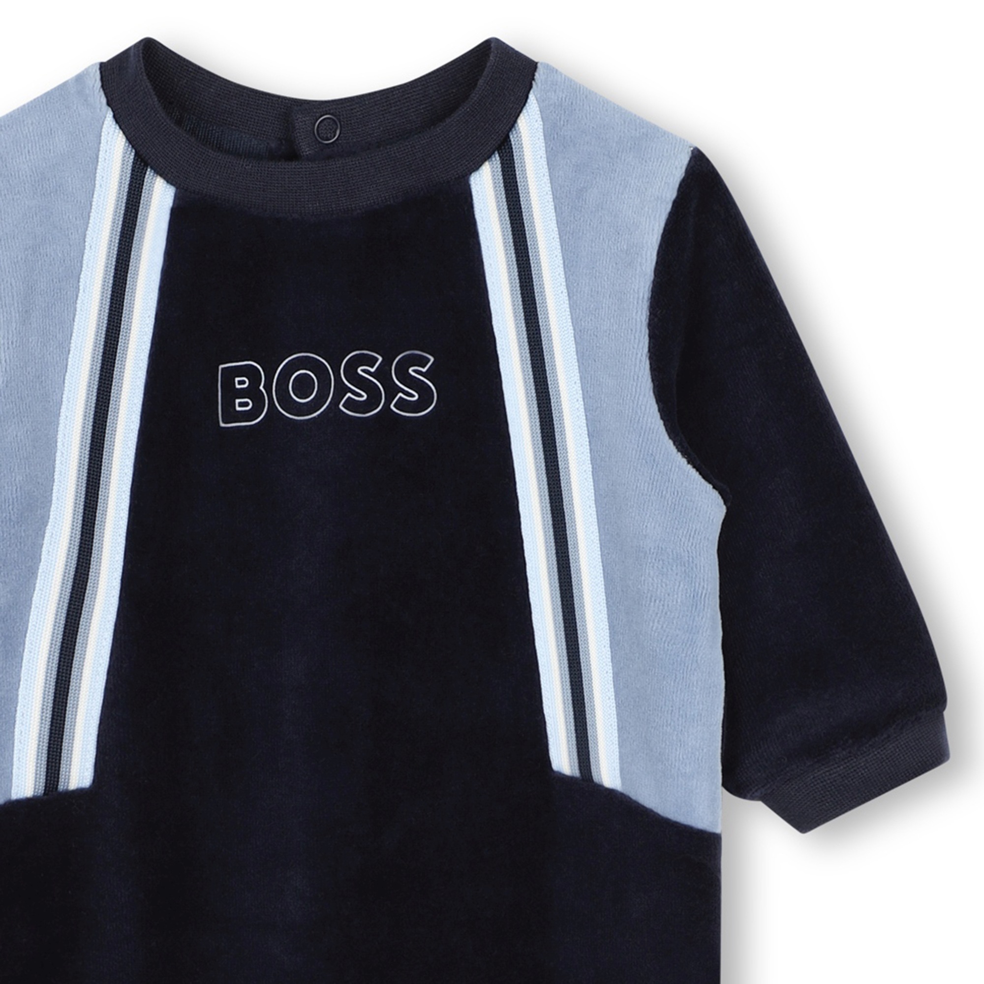 Velvet pyjamas with trim BOSS for BOY