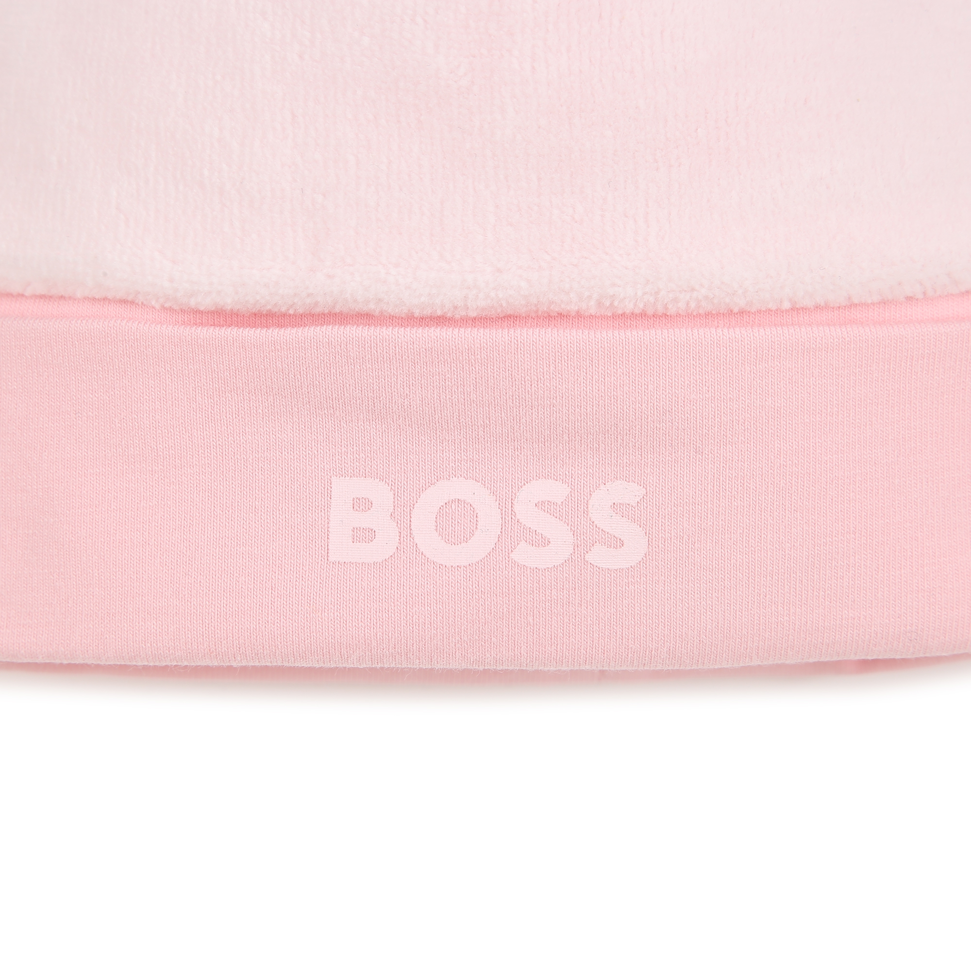 Gorrito liso aterciopelado BOSS para NIÑA