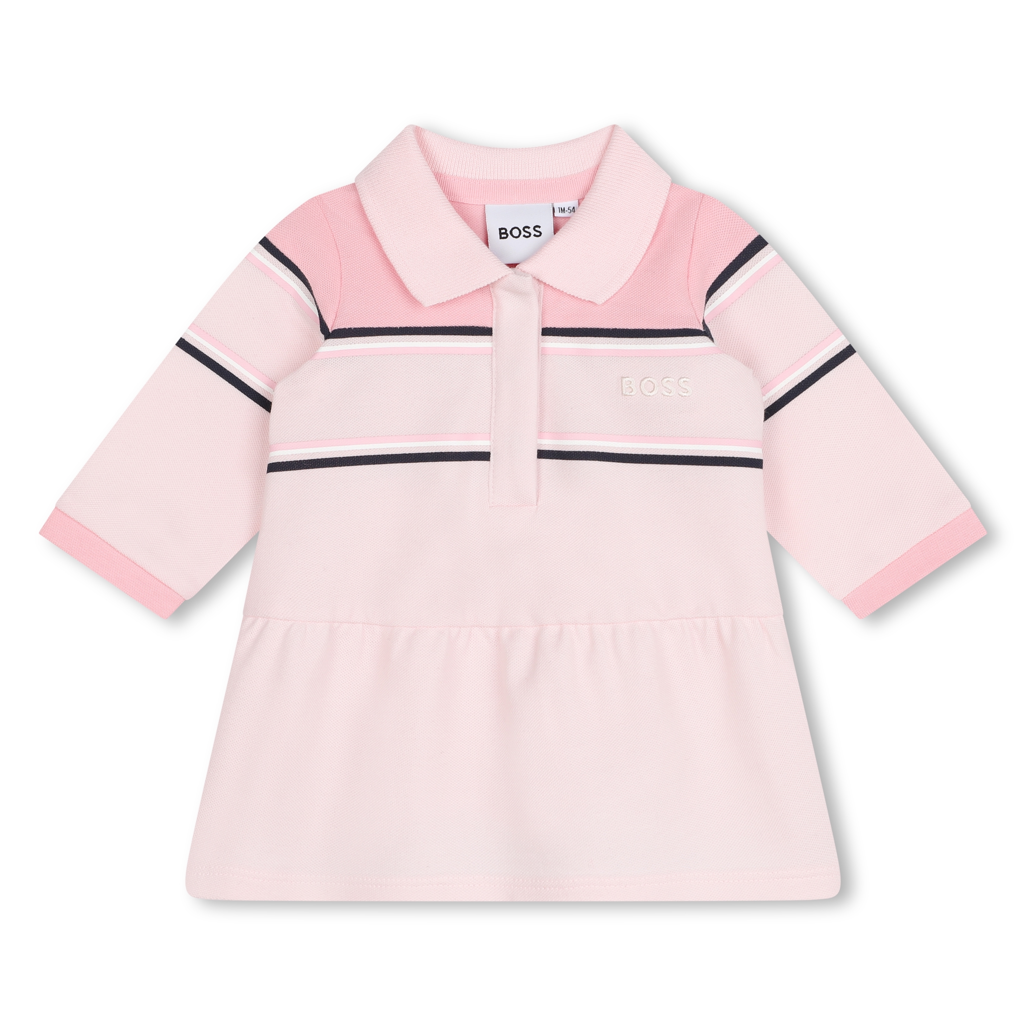 Vestido polo de cintura baja BOSS para NIÑA