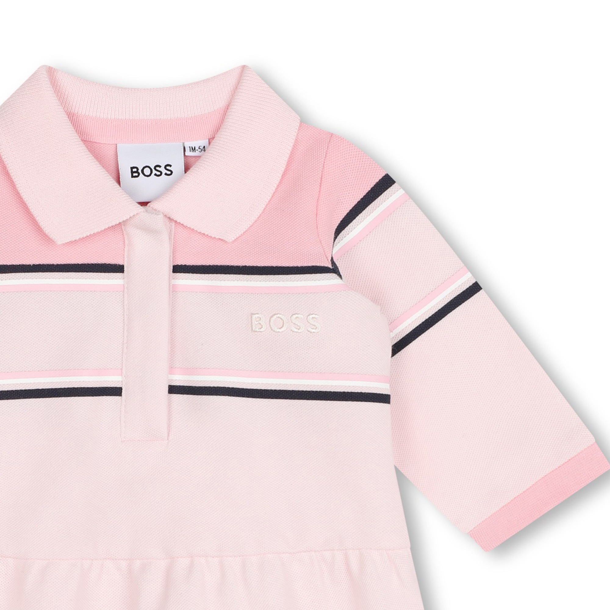 Vestido polo de cintura baja BOSS para NIÑA