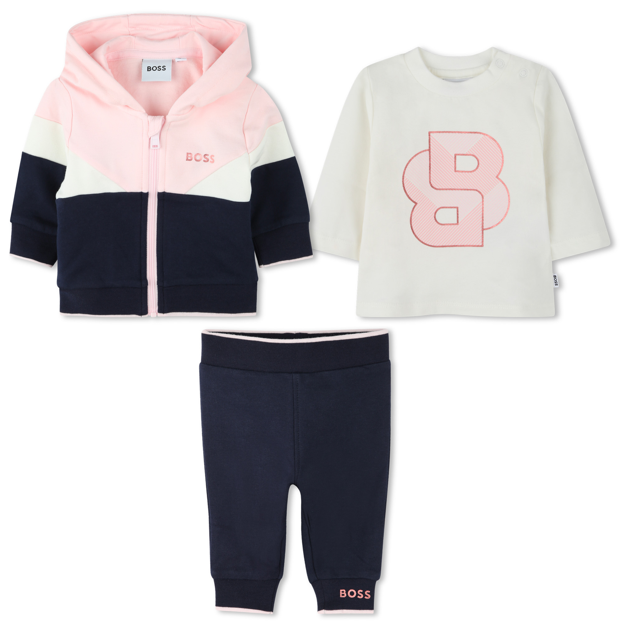 Ensemble jogging 3 pièces BOSS pour FILLE