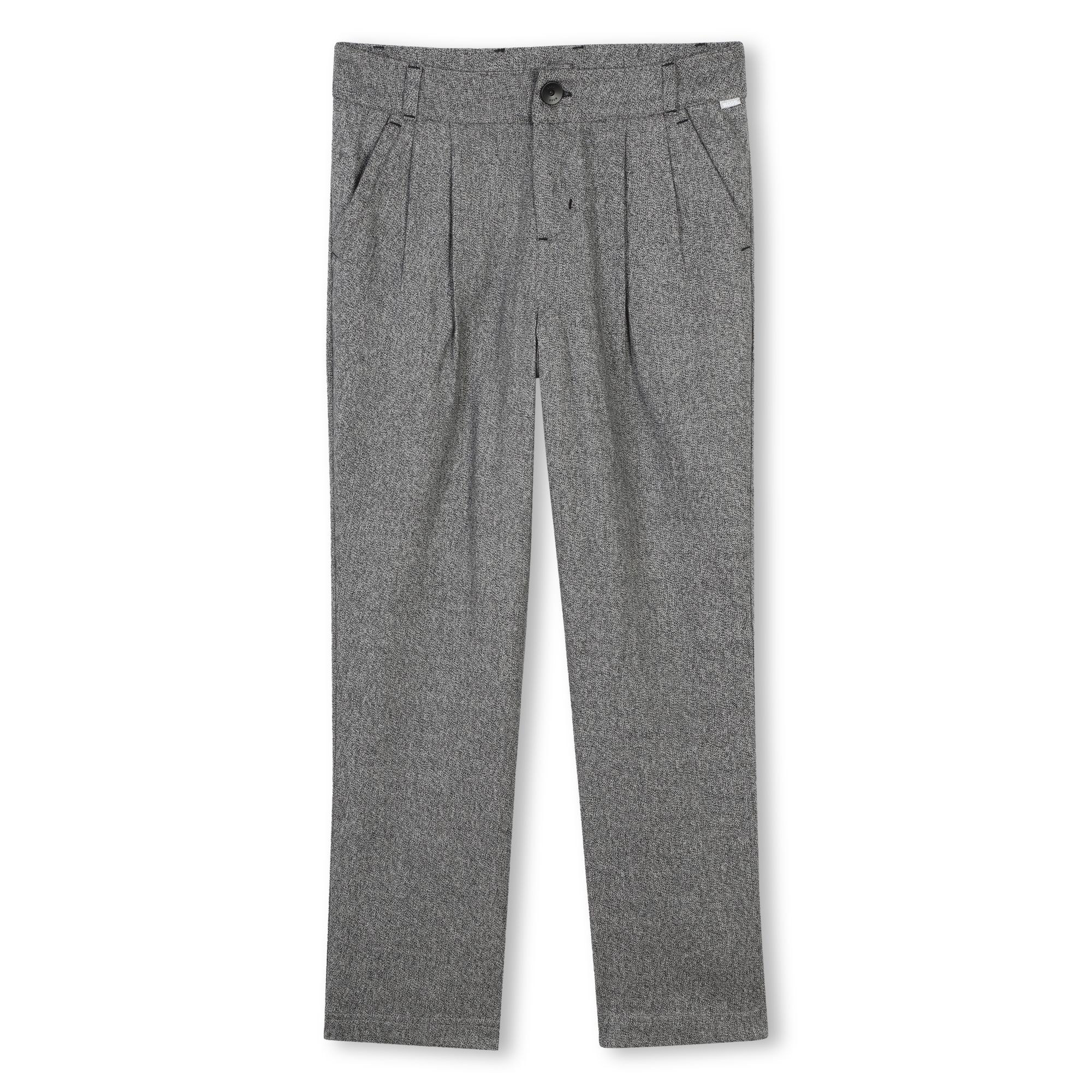 Pantalon à pinces en coton BOSS pour FILLE