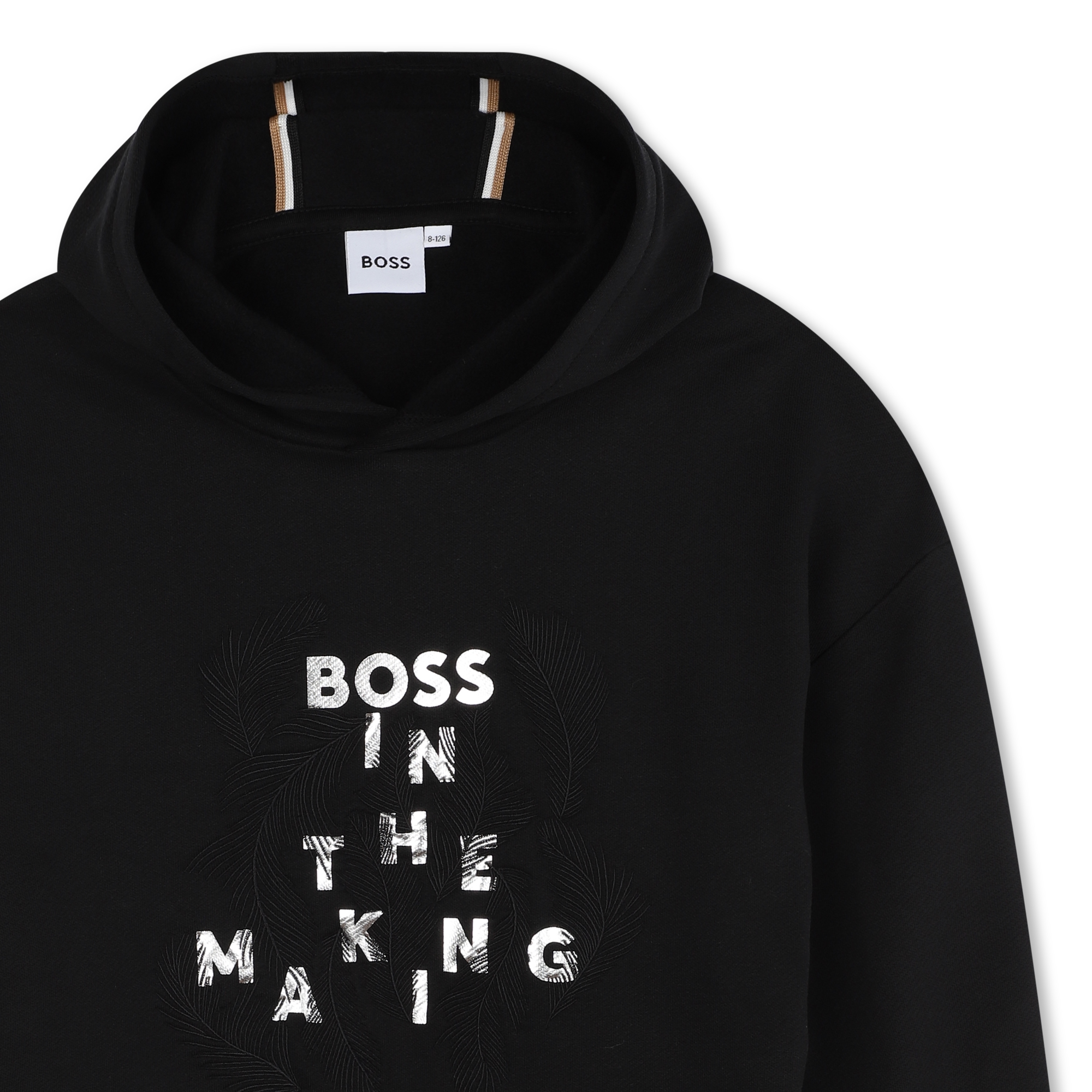 Robe sweat-shirt à capuche BOSS pour FILLE