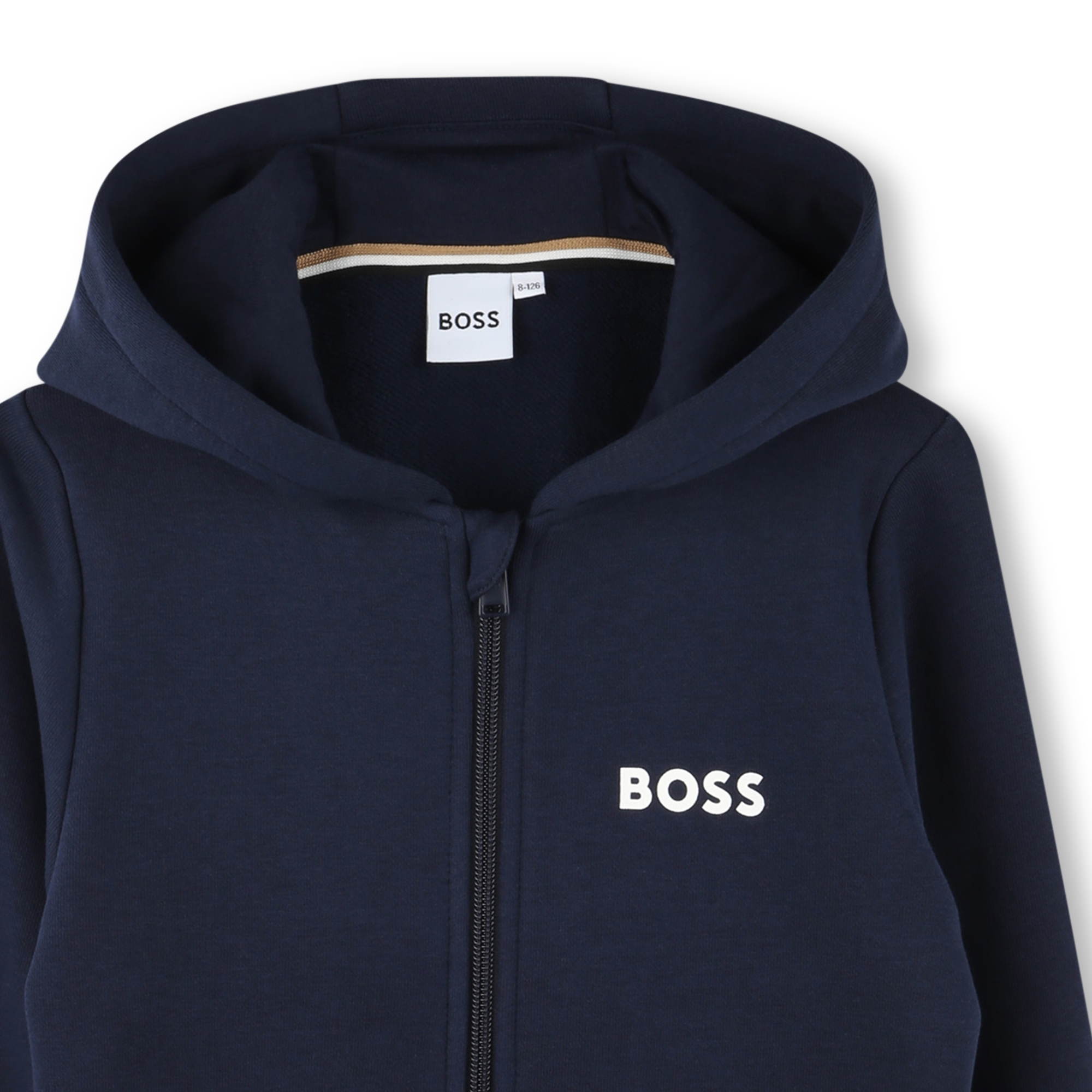 CARDIGAN CON CAPUCHA BOSS para NIÑO