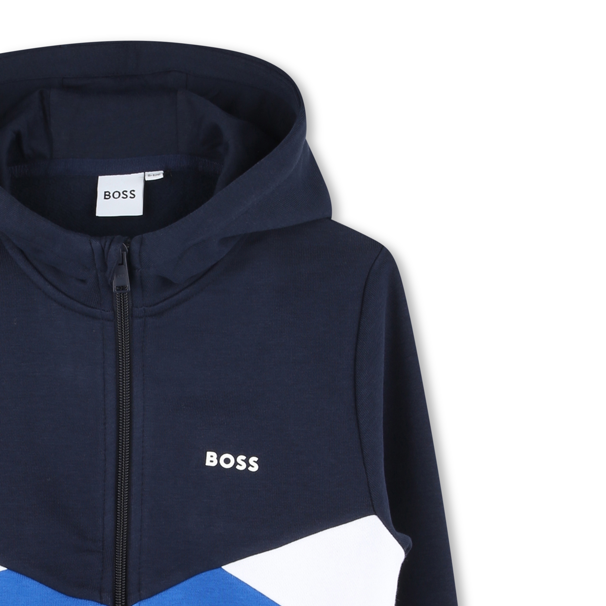 Hooded zip-up cardigan BOSS for BOY