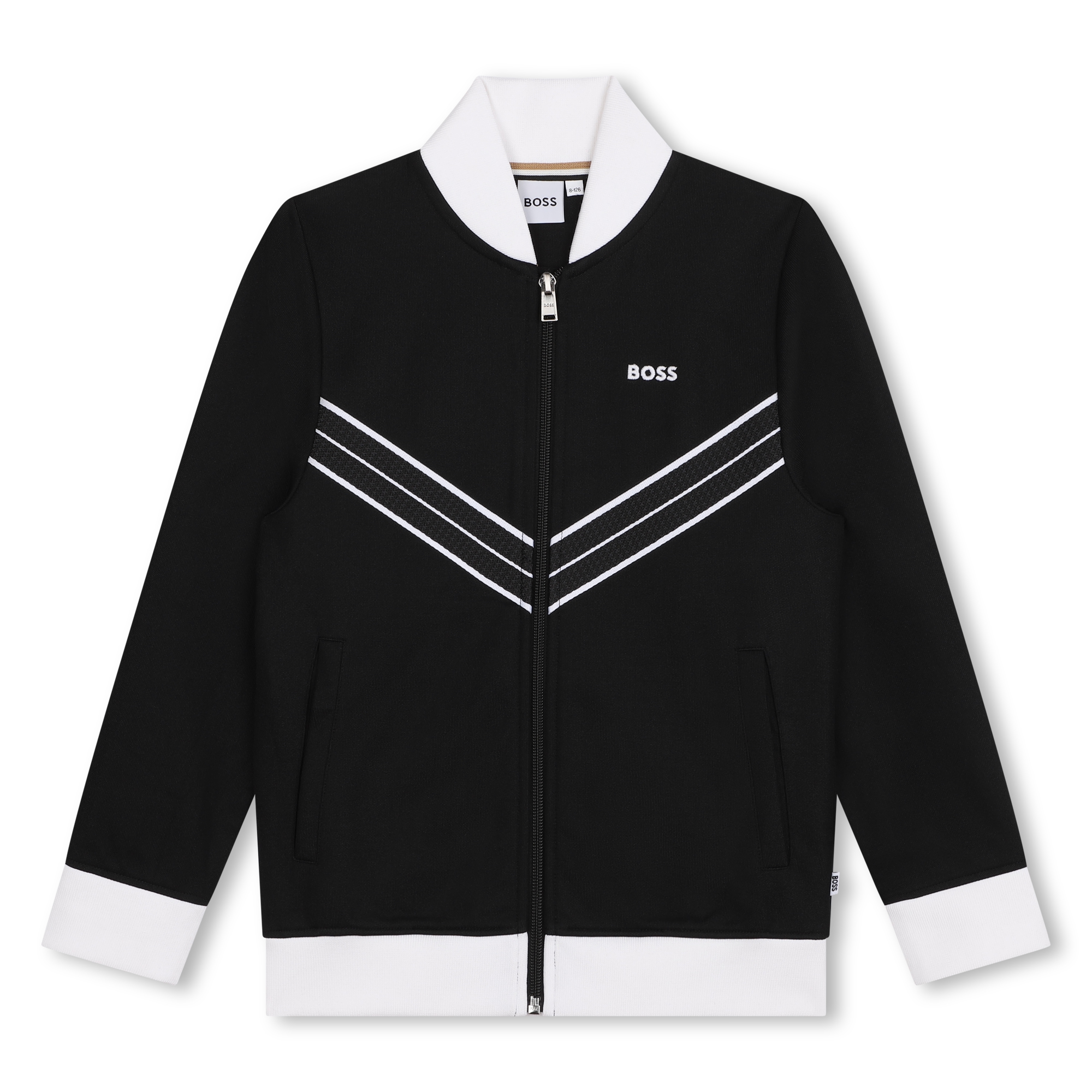 Jogging-Cardigan mit Zip BOSS Für JUNGE