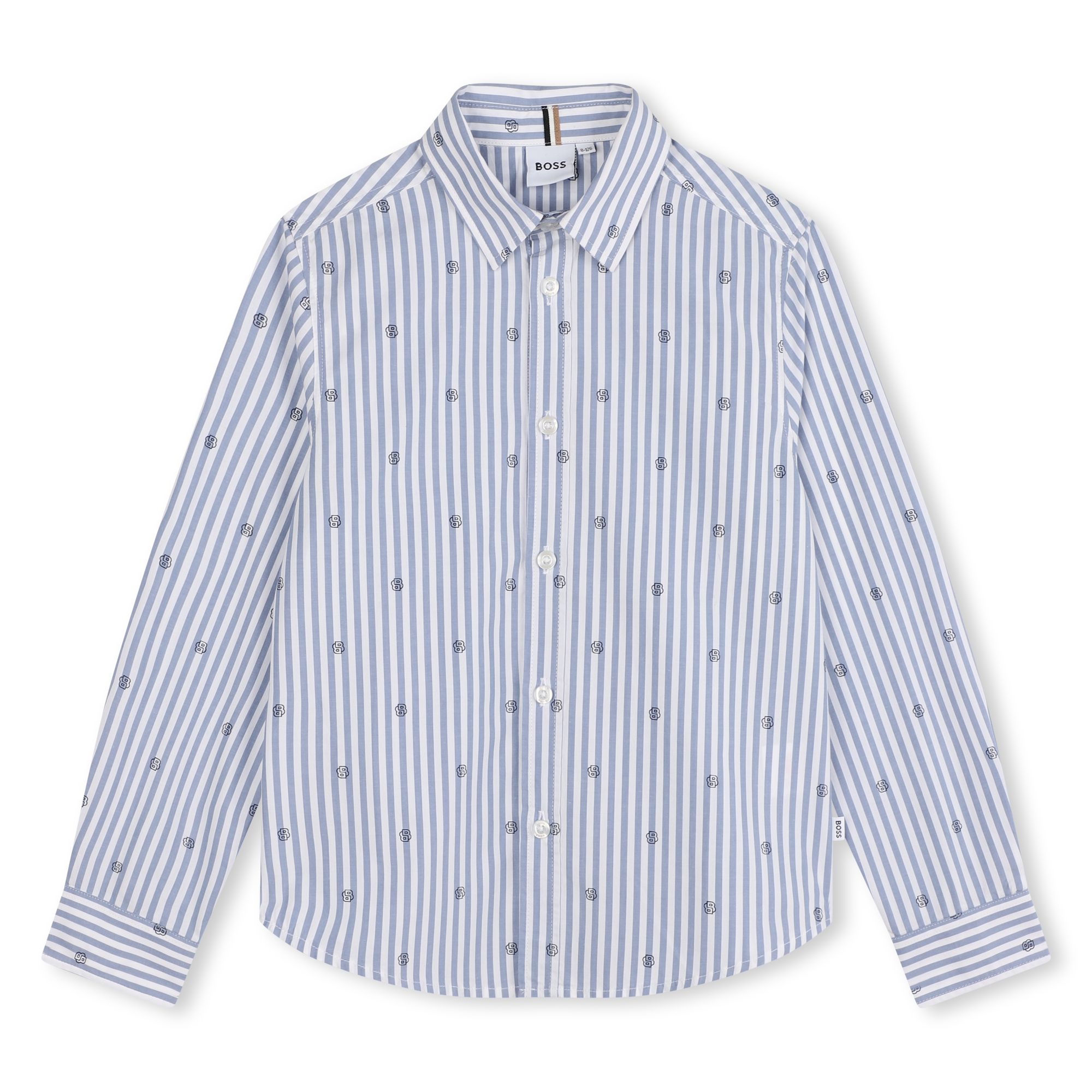 Camicia maniche lunghe cotone BOSS Per RAGAZZO